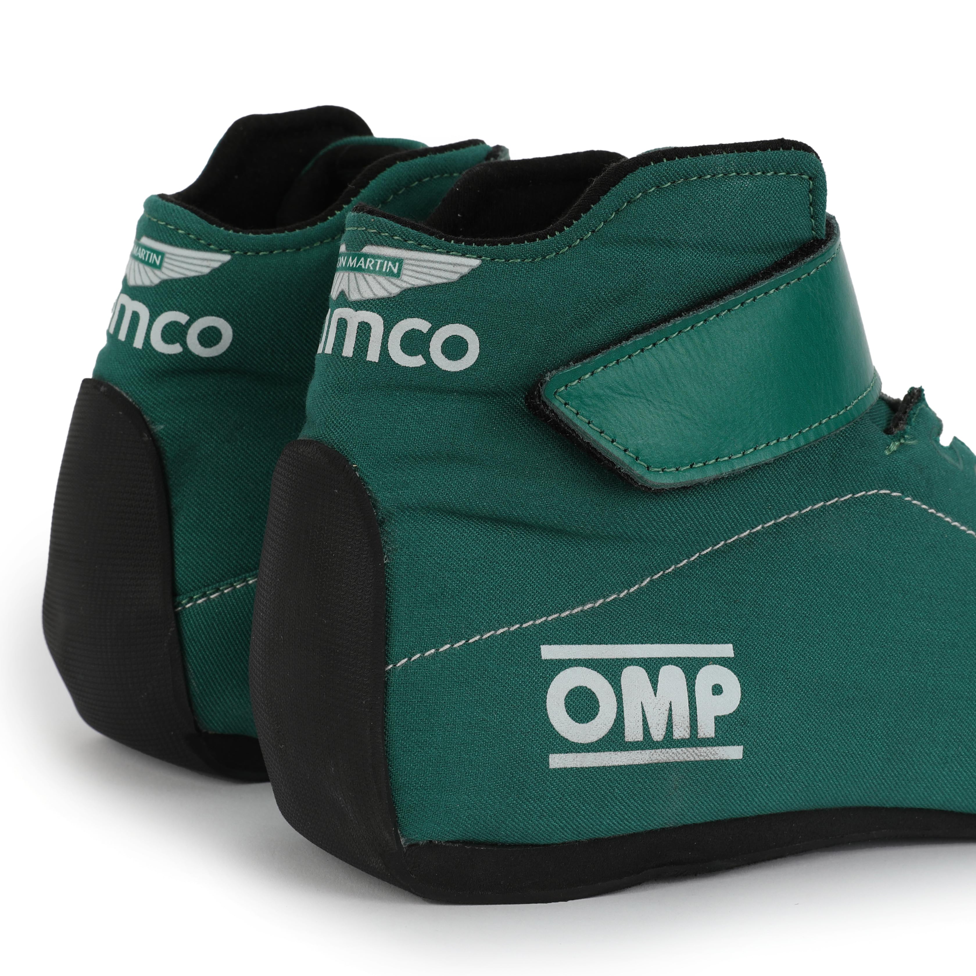 Jak Crawford Un-Signed 2024 Season Used Aston Martin Aramco Formula One Team Boots