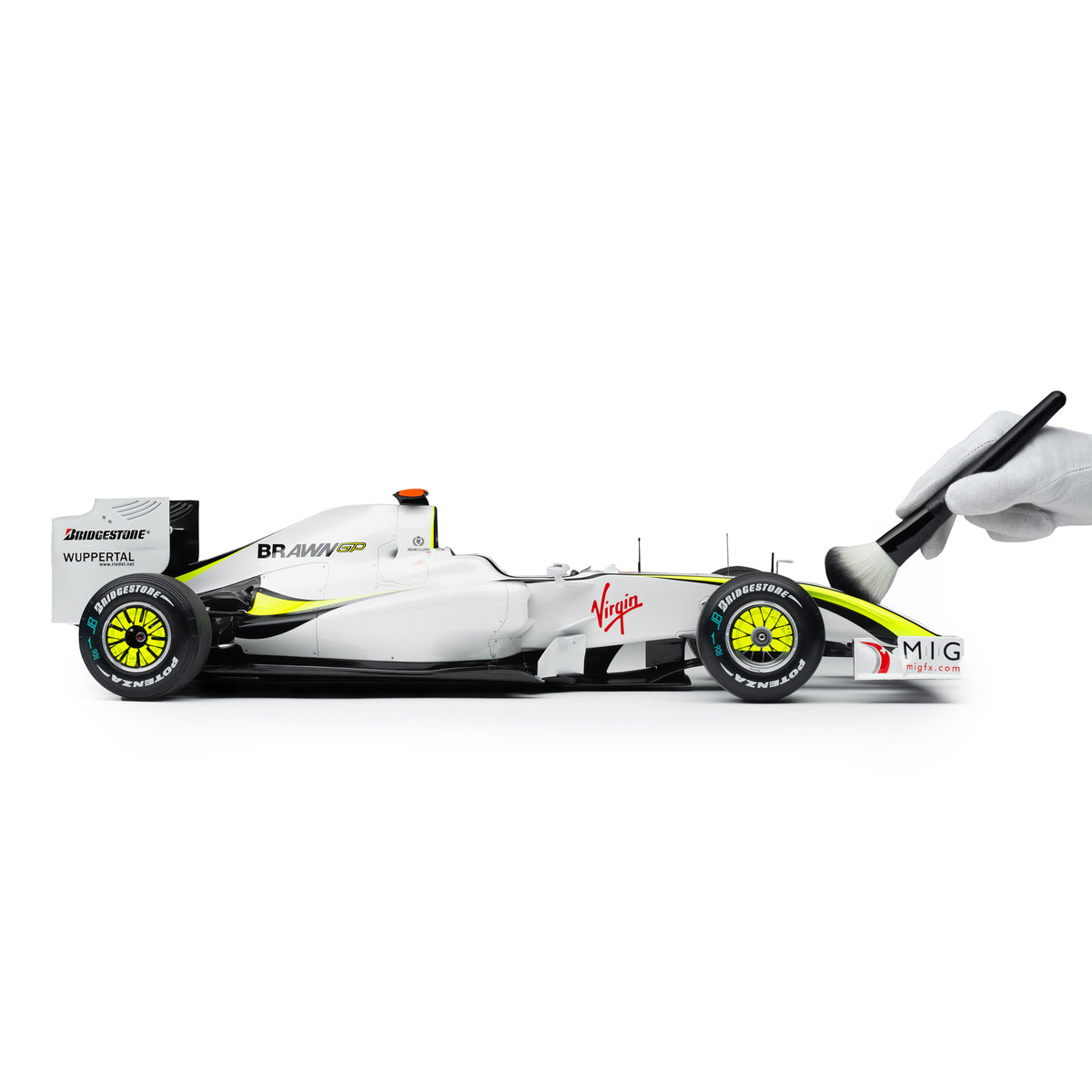 ブラウンGP F1 1/18 Jenson Button Minichamps 1:18 Jenson Button Brawn GP formula one Brazil GP