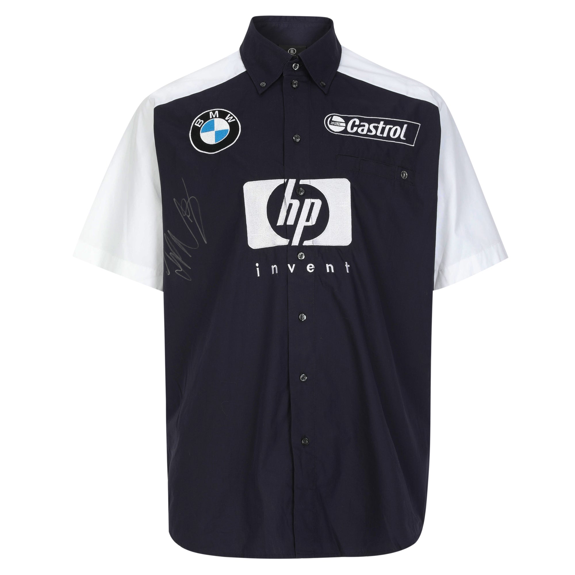 Juan Pablo Montoya Signed BMW Williams F1 Team Shirt