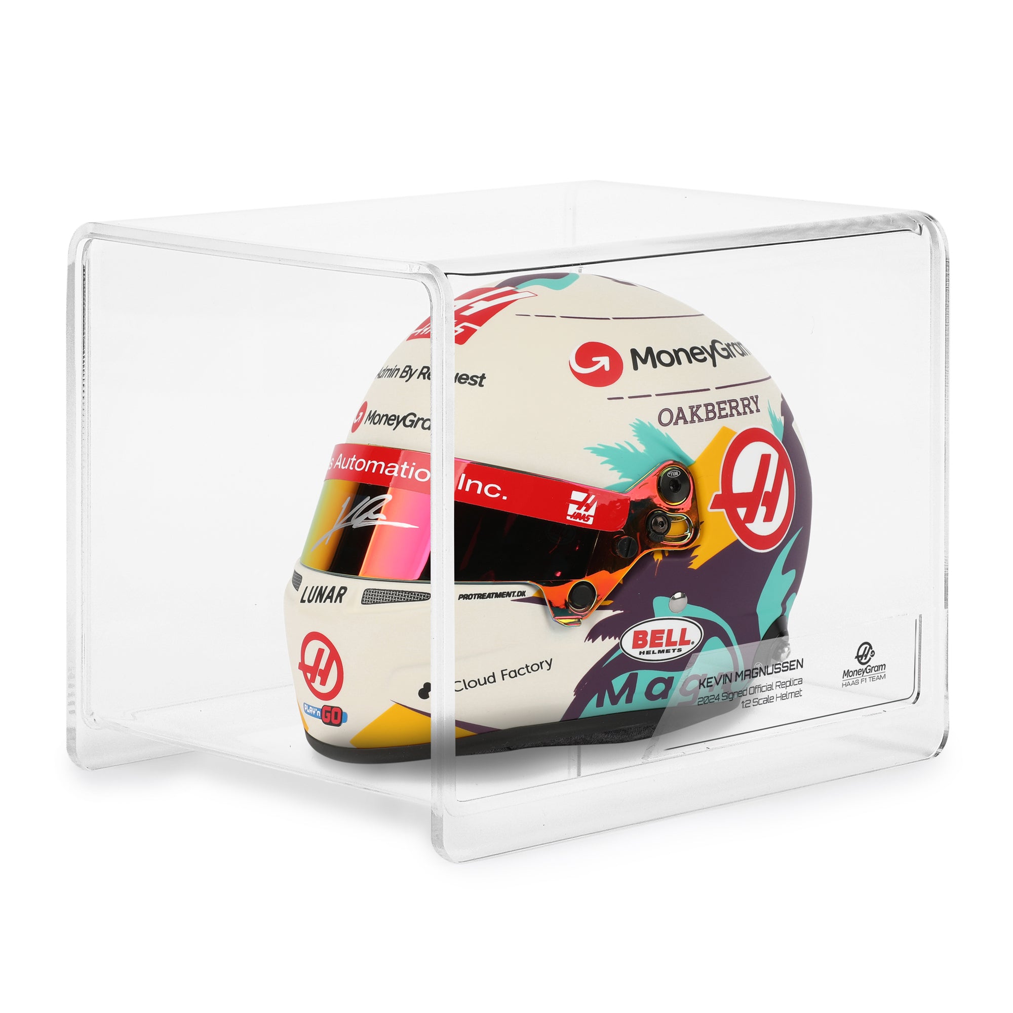 Kevin Magnussen 2024 Signed 1:2 Scale Helmet