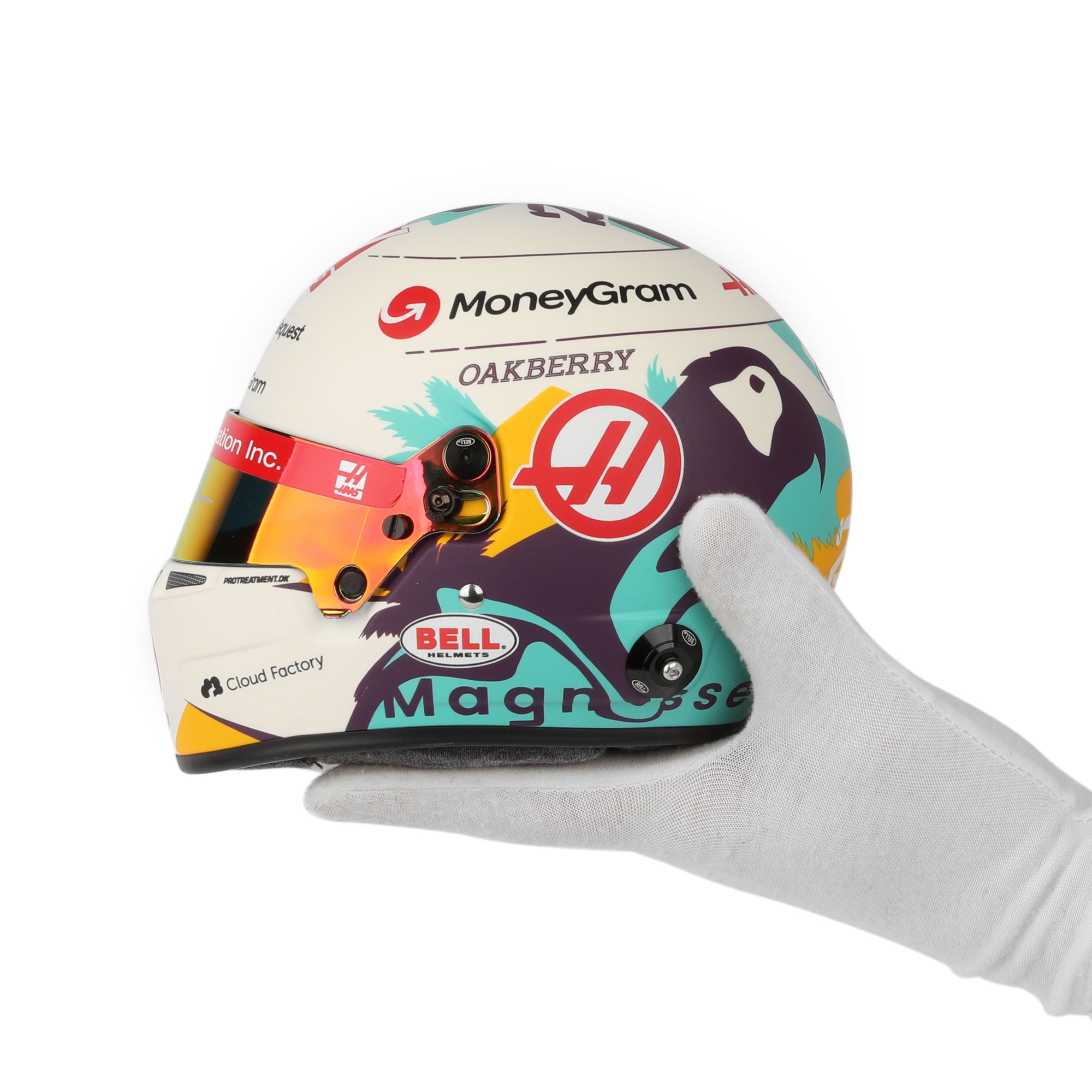 Kevin Magnussen 2024 Signed 1:2 Scale Helmet