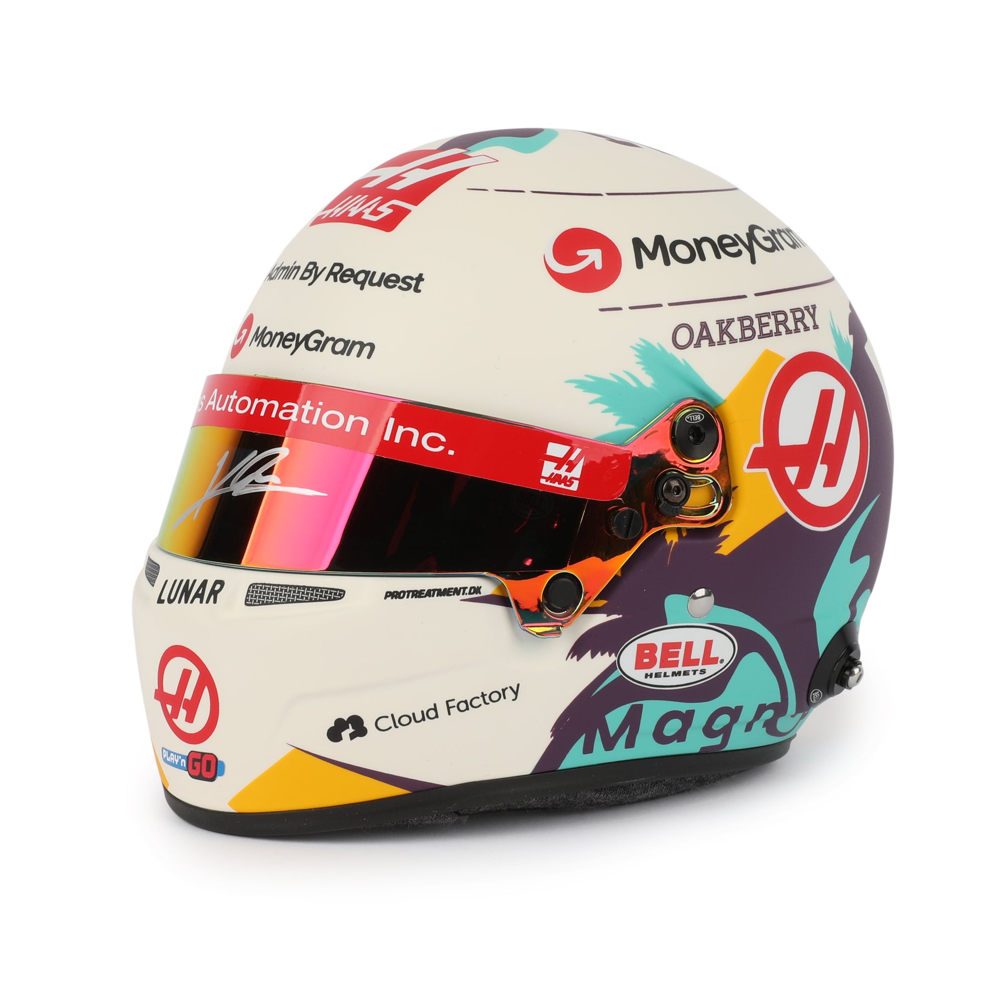Kevin Magnussen 2024 Signed 1:2 Scale Helmet