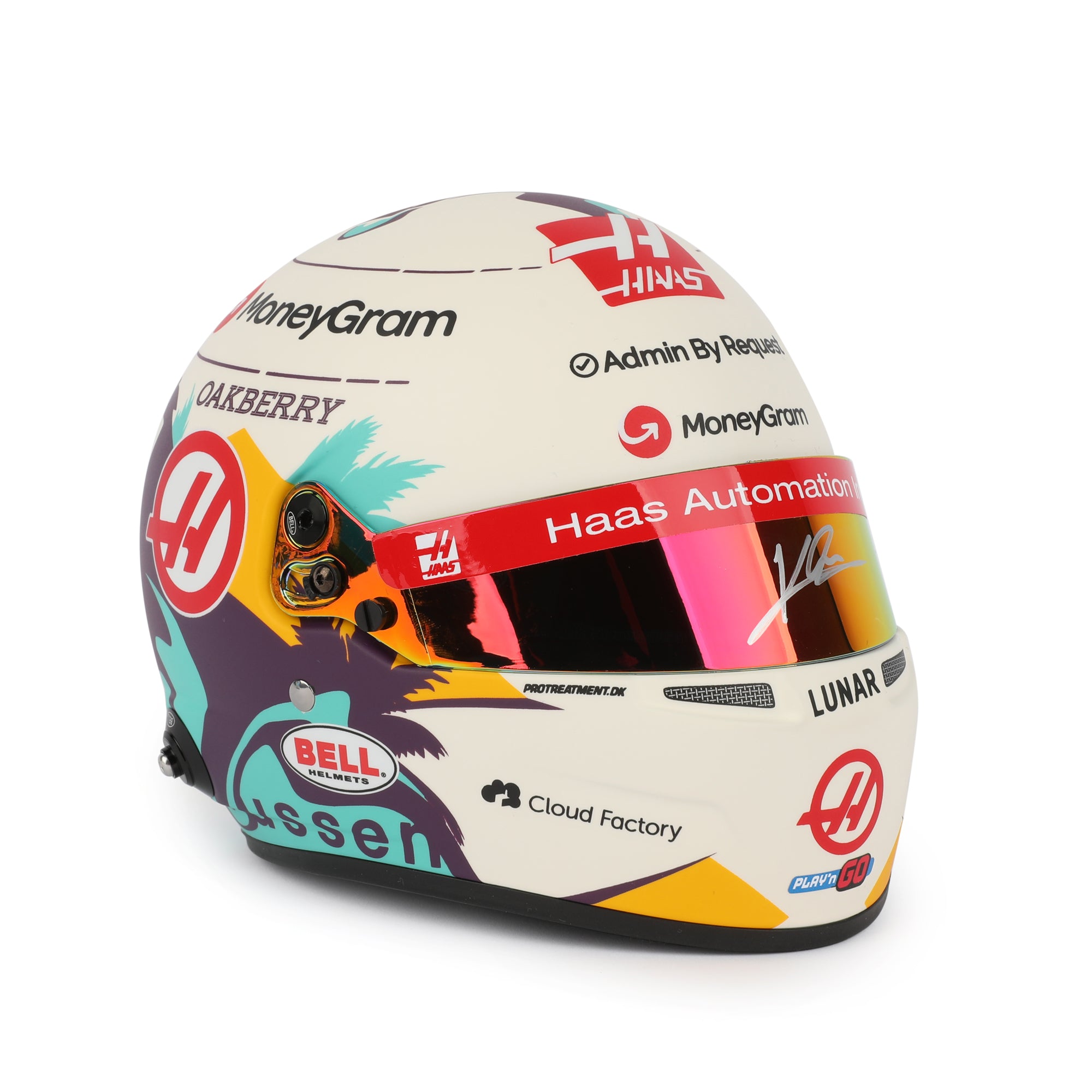 Kevin Magnussen 2024 Signed 1:2 Scale Helmet