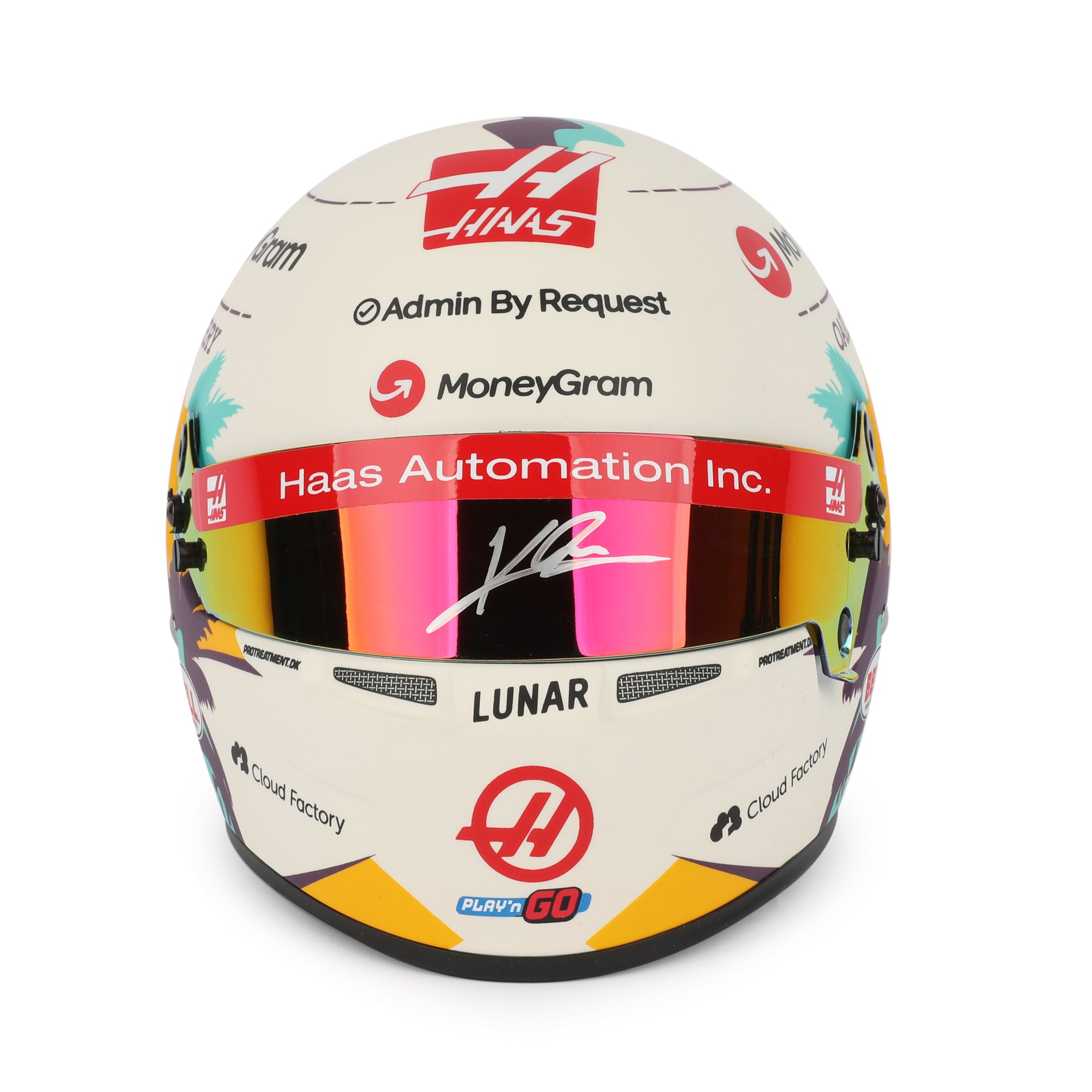 Kevin Magnussen 2024 Signed 1:2 Scale Helmet