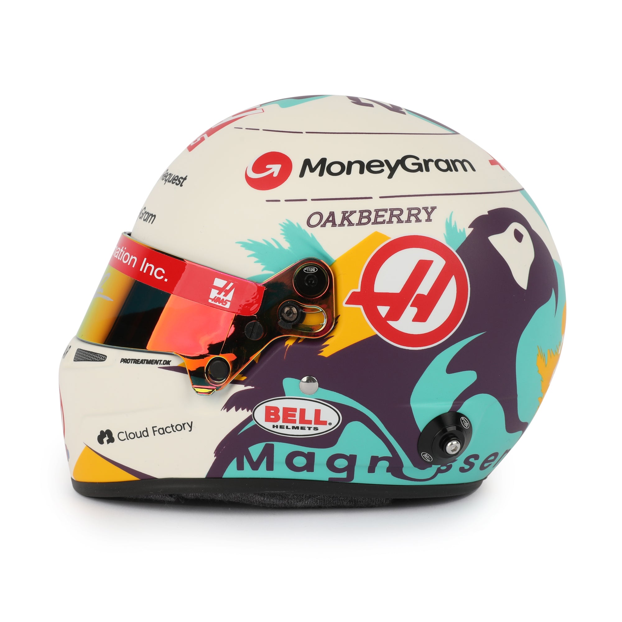 Kevin Magnussen 2024 Signed 1:2 Scale Helmet