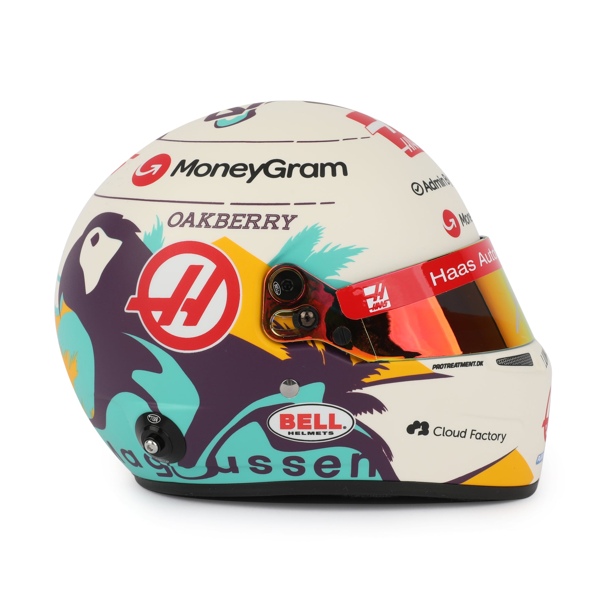 Kevin Magnussen 2024 Signed 1:2 Scale Helmet