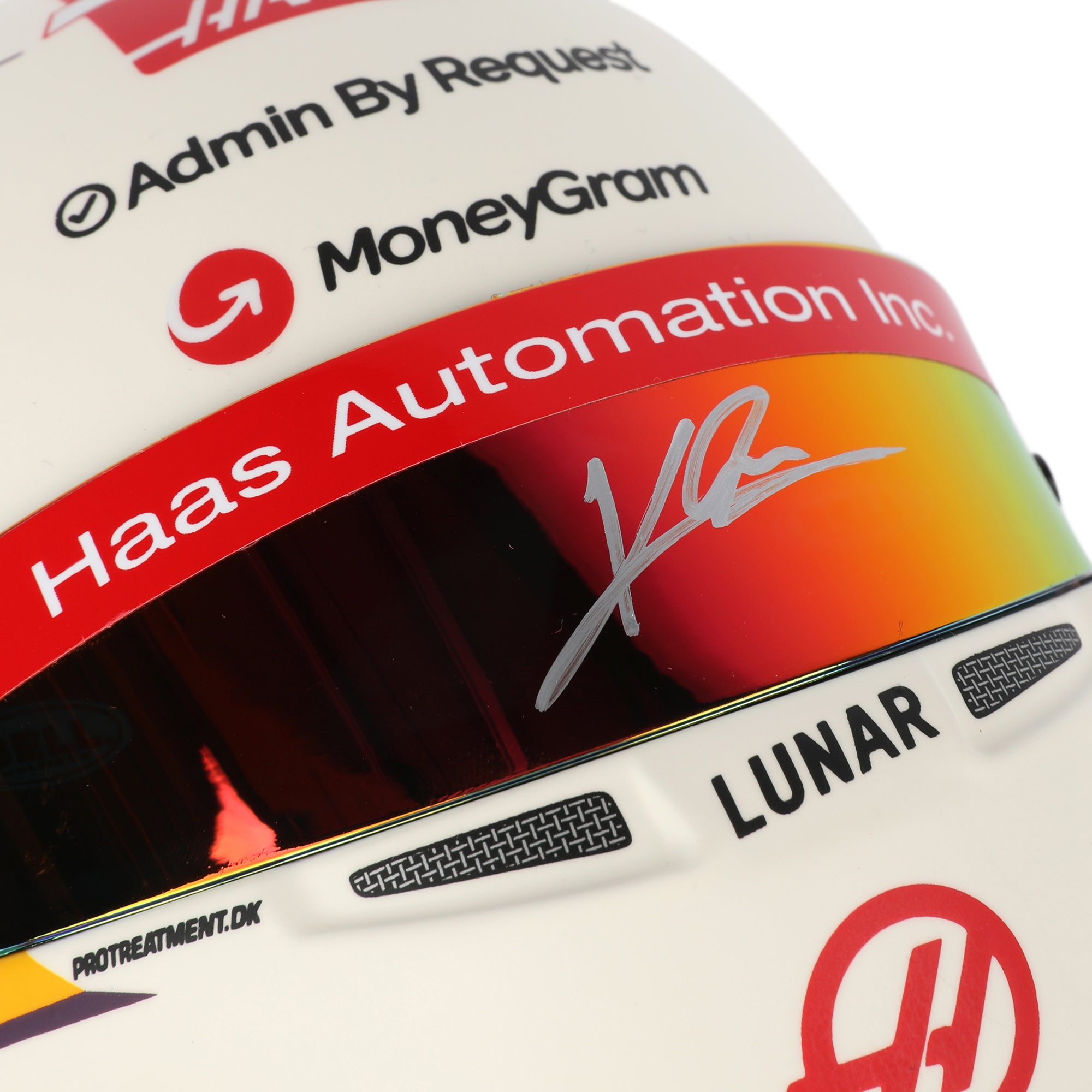 Kevin Magnussen 2024 Signed 1:2 Scale Helmet