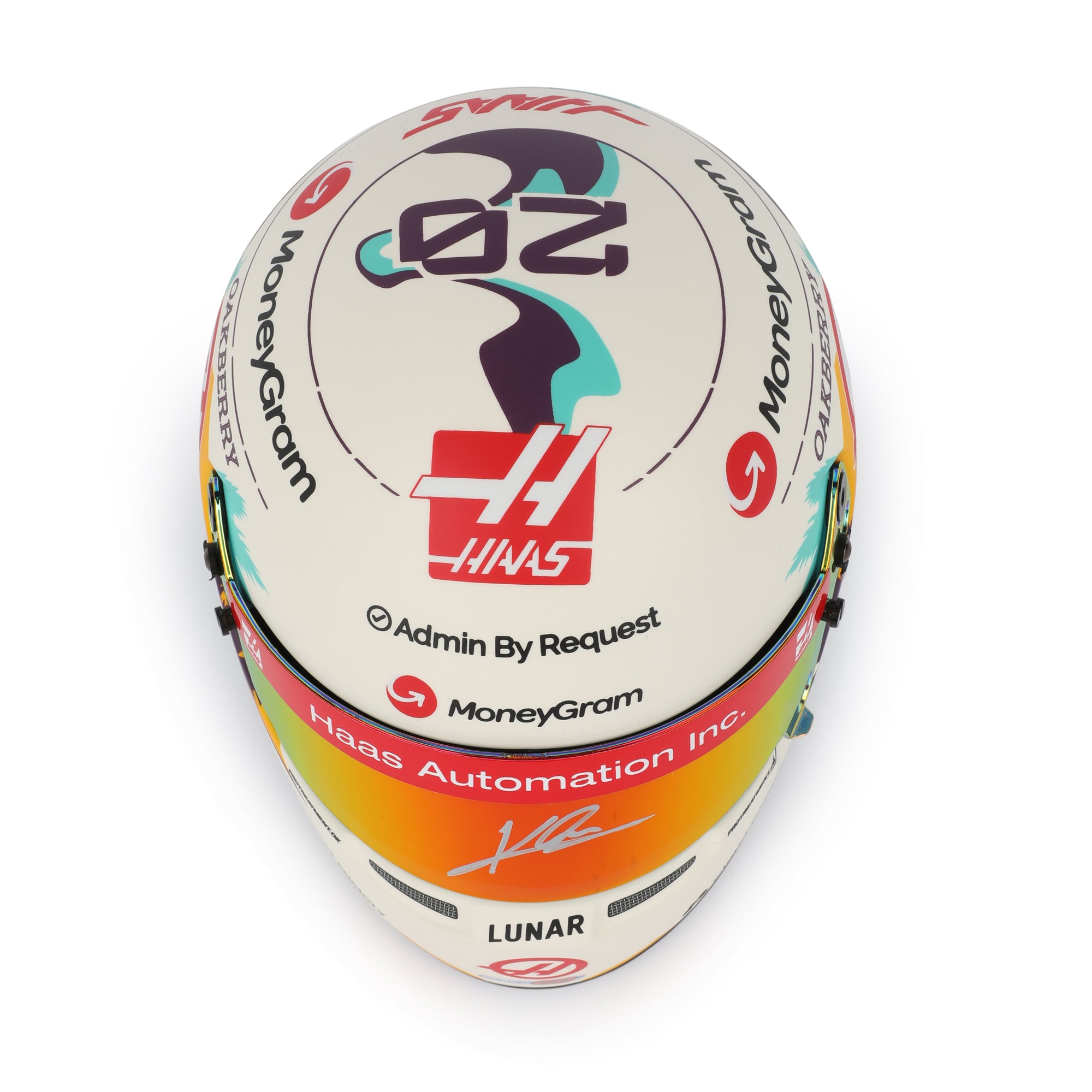 Kevin Magnussen 2024 Signed 1:2 Scale Helmet