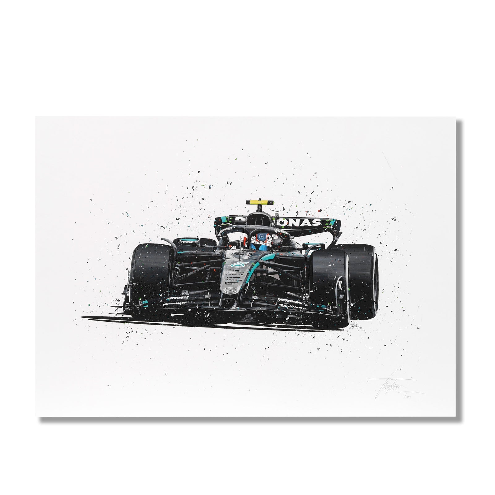 Kimi Antonelli 2025 Edition Lithograph Print- David Johnson