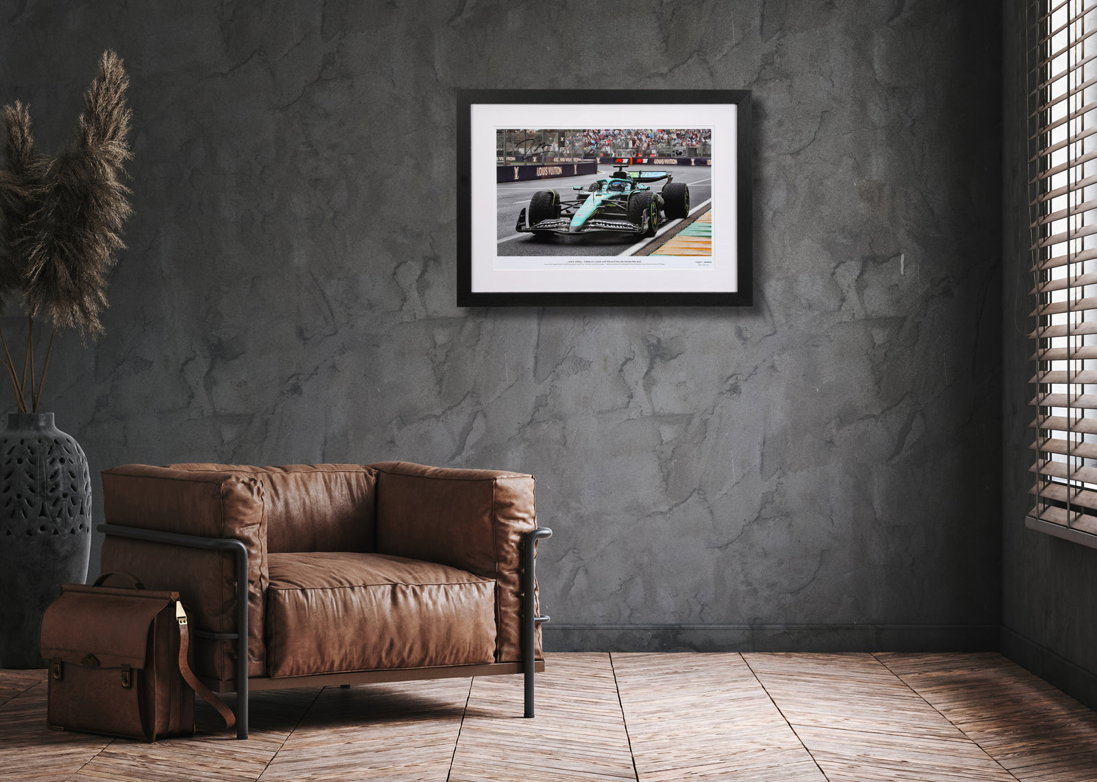 Lance Stroll 2025 Signed Photo Australian GP