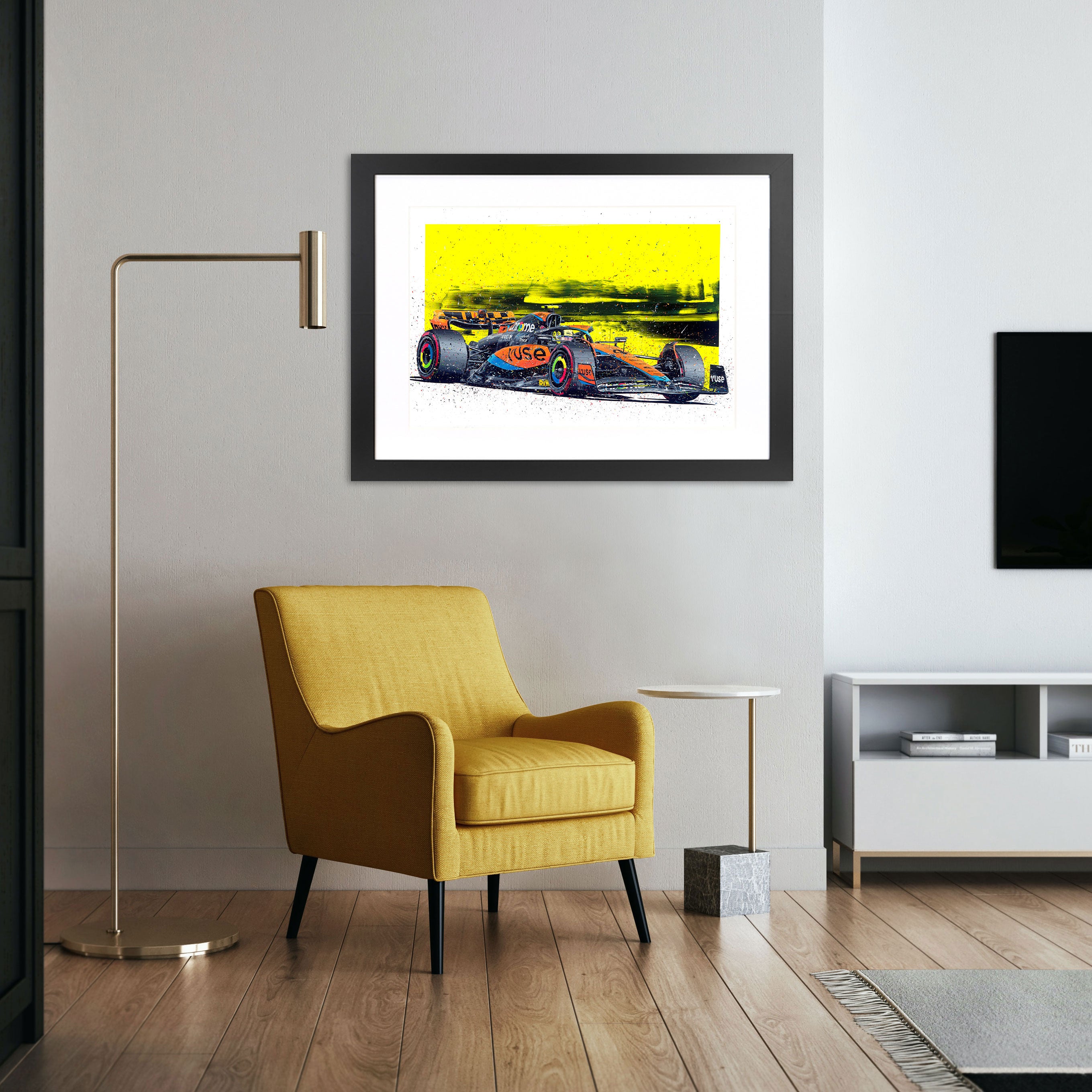 Lando Norris 2023 Giclee Print – David Johnson