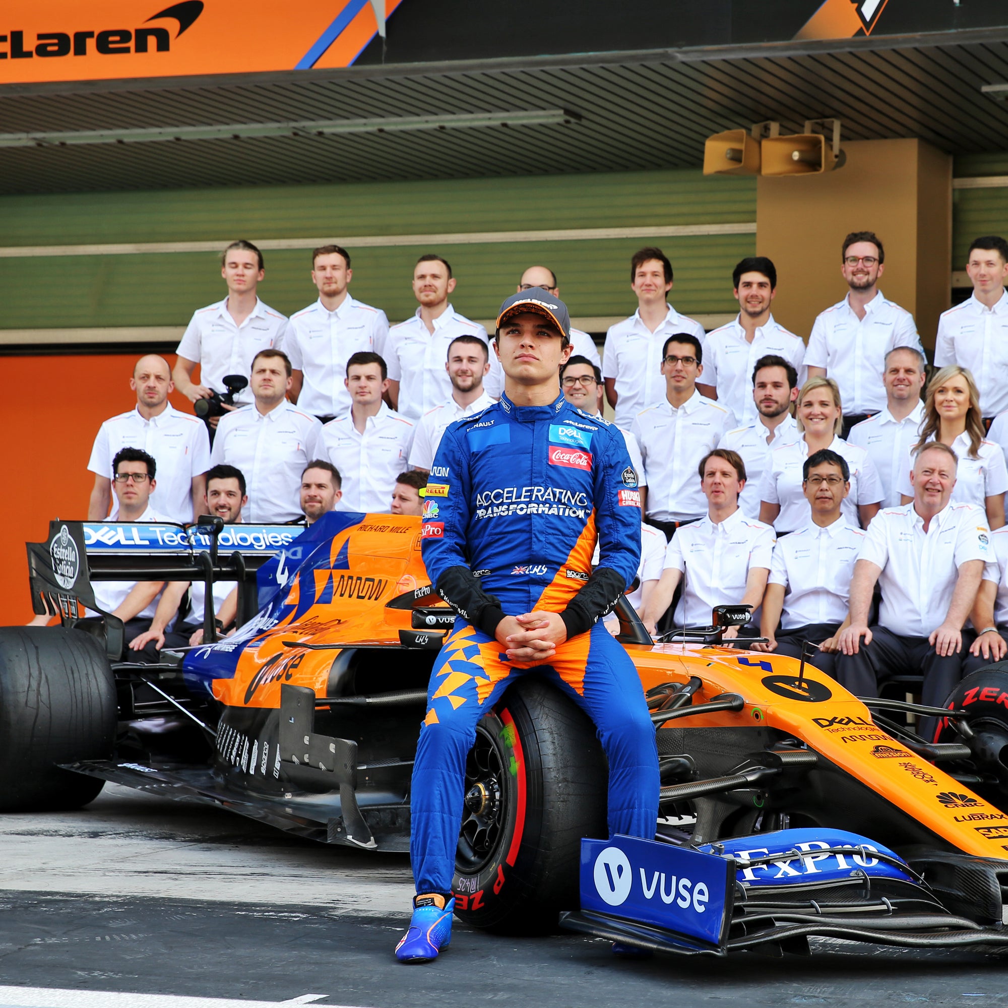 Lando Norris 2019 Bodywork in Acrylic