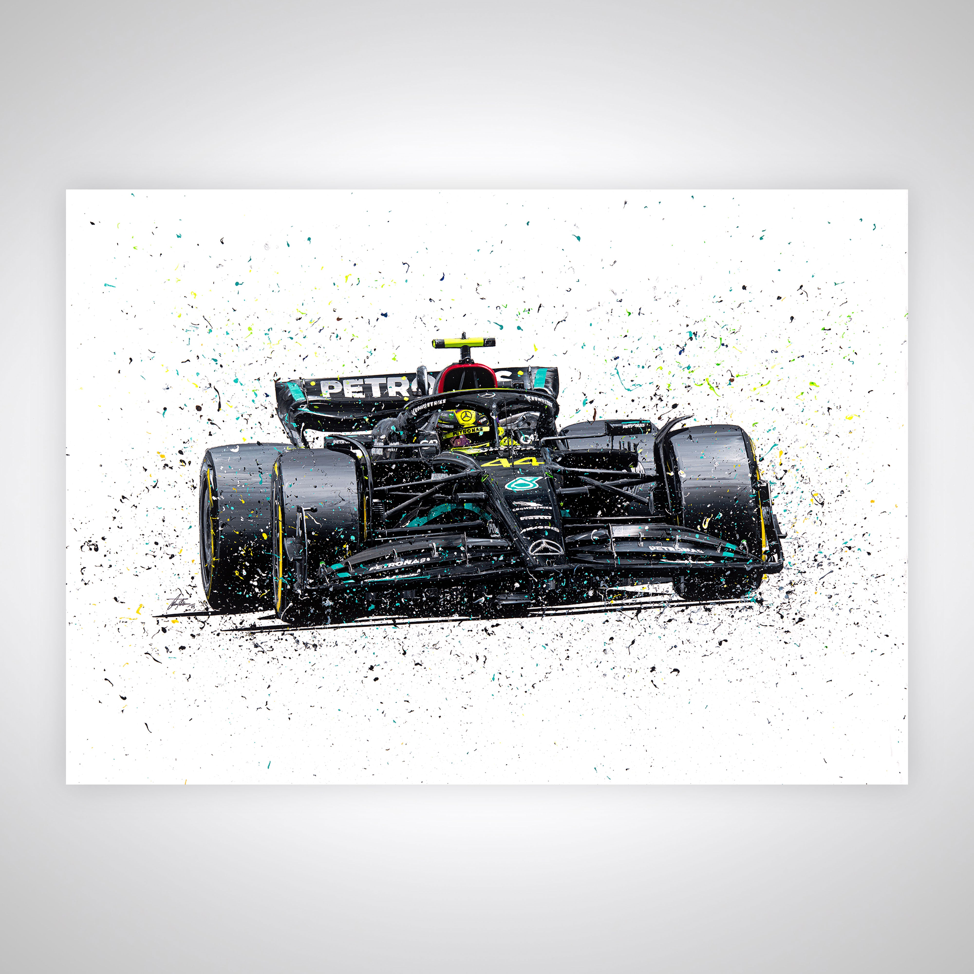 Lewis Hamilton 2023 Print – David Johnson
