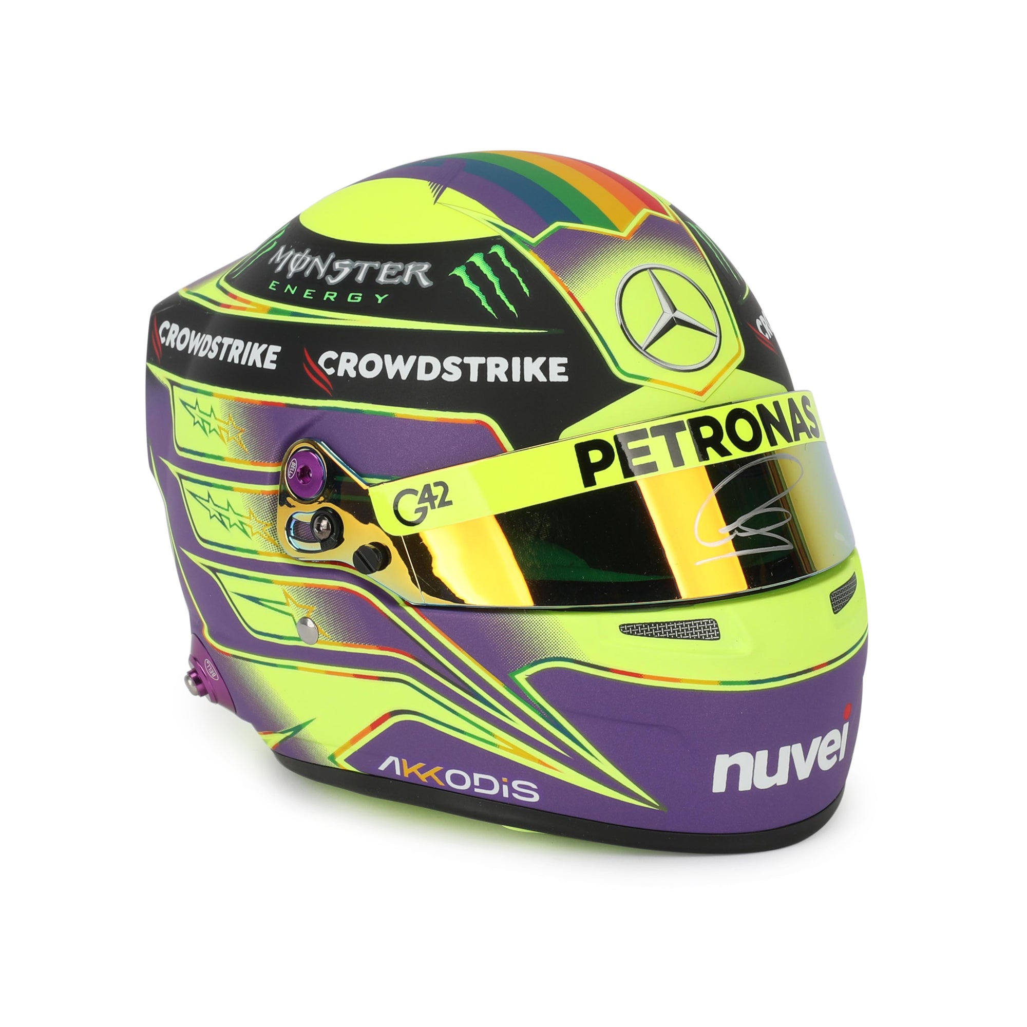 Lewis Hamilton 2022 1.2 Scale Helmet