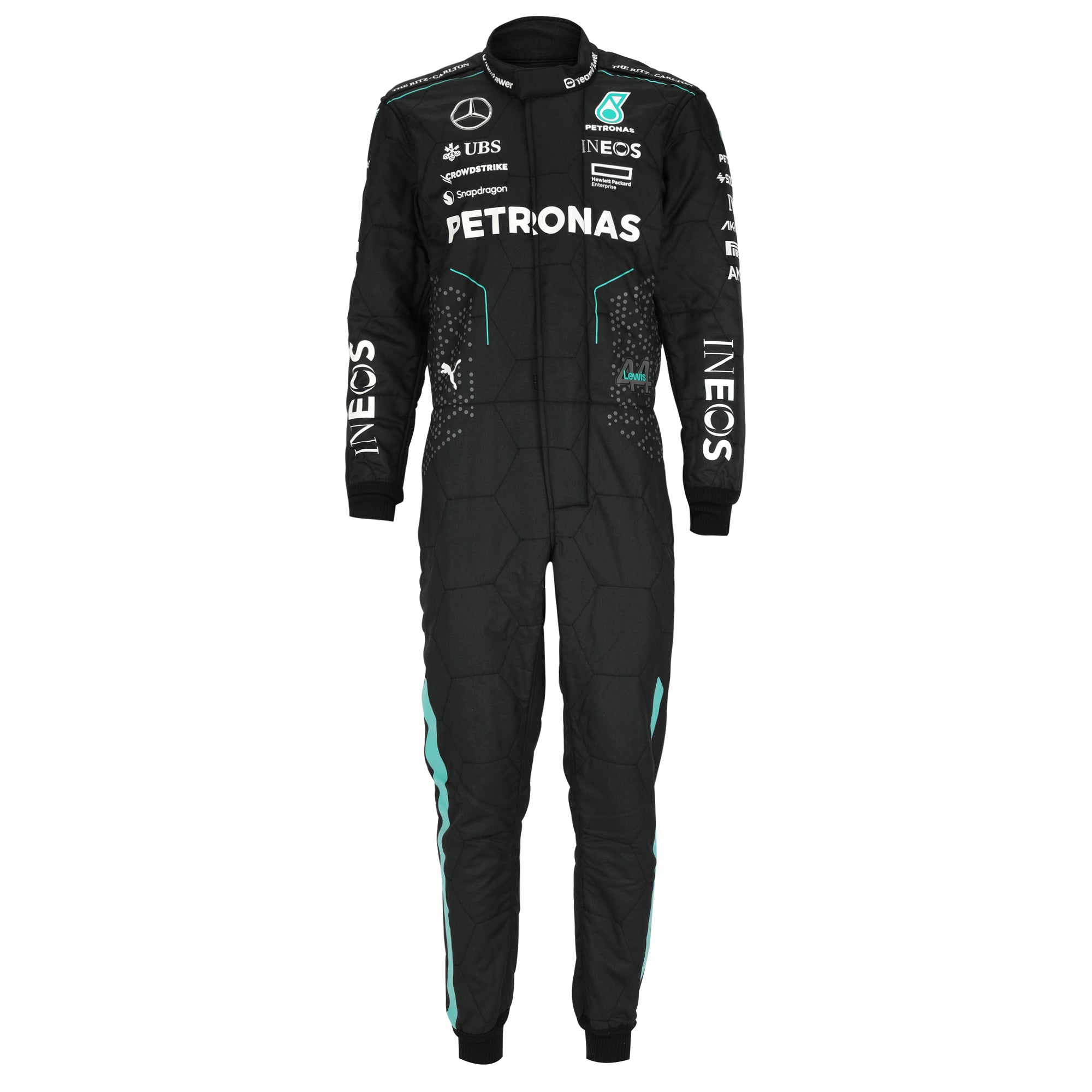 Lewis Hamilton 2024 Mercedes AMG Petronas Replica Race Suit