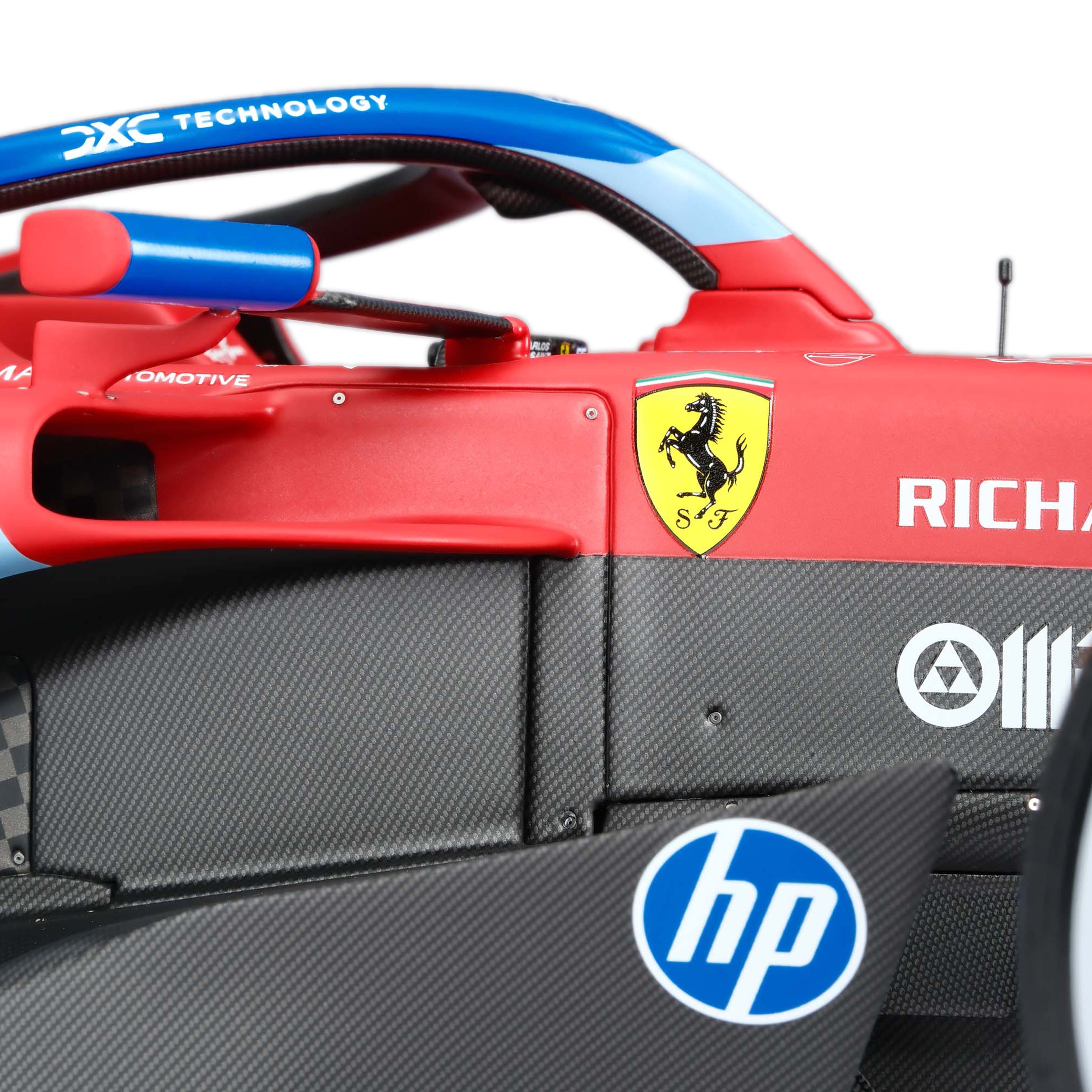 Carlos Sainz 2024 Ferrari SF-24 1:8 Scale Model Miami GP Edition– Amalgam Collection