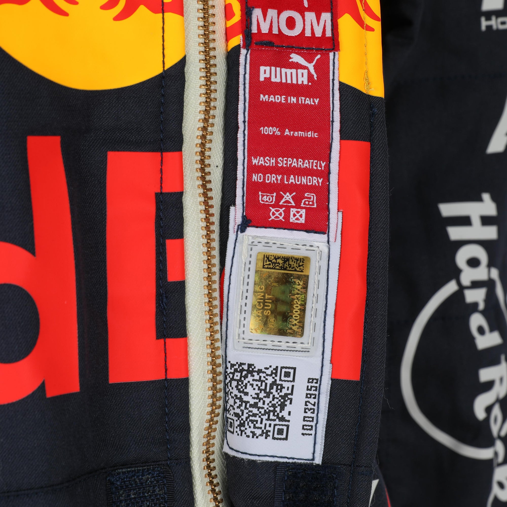 Max Verstappen Red Bull Racing Grand Prix Used Race Suit – 2022 Formula One World Championship