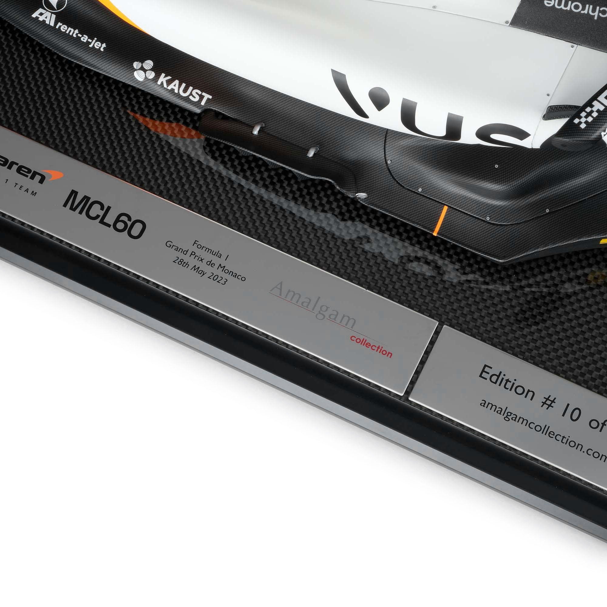 Limited Edition Lando Norris 2023 McLaren MCL60 1:8 Scale Model – Monaco GP