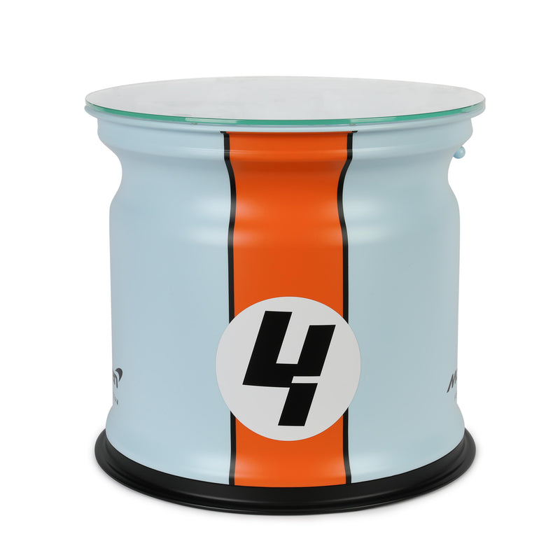 Lando Norris 2021 Gulf Livery Rear Wheel Rim Table