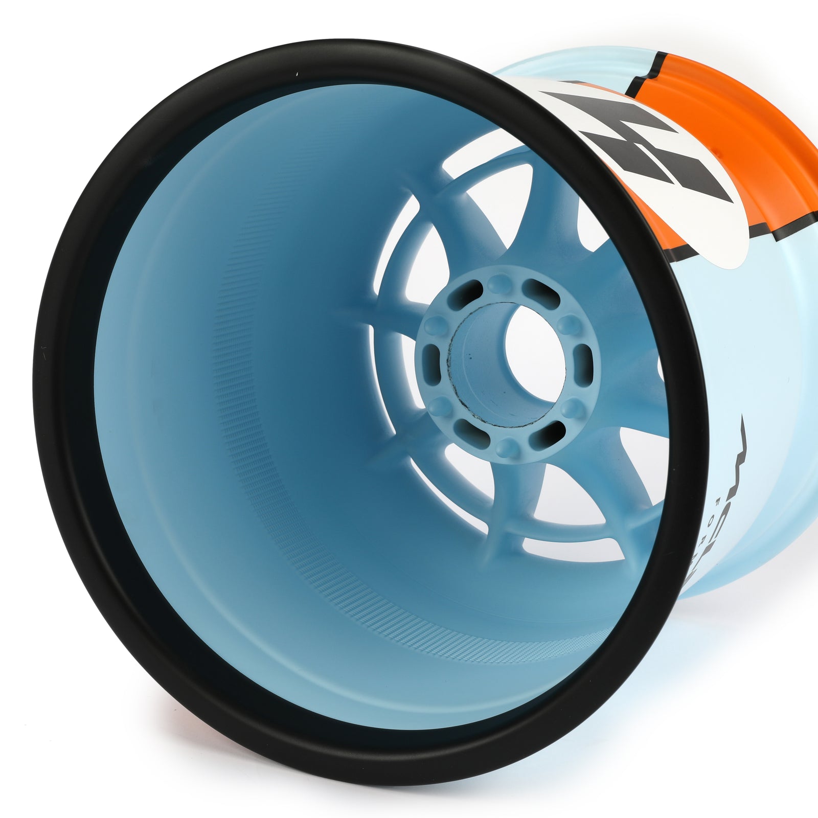 Lando Norris 2021 McLaren F1 Team Gulf Livery Front Wheel Rim Table