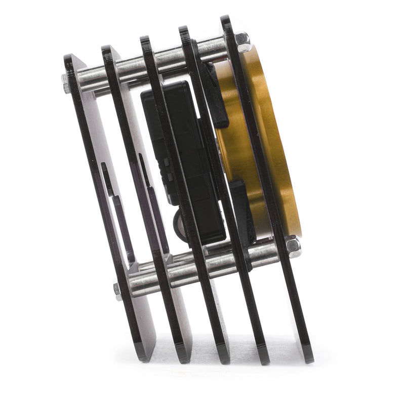 McLaren F1 Team Wheel Nut Collar Clock - Gold