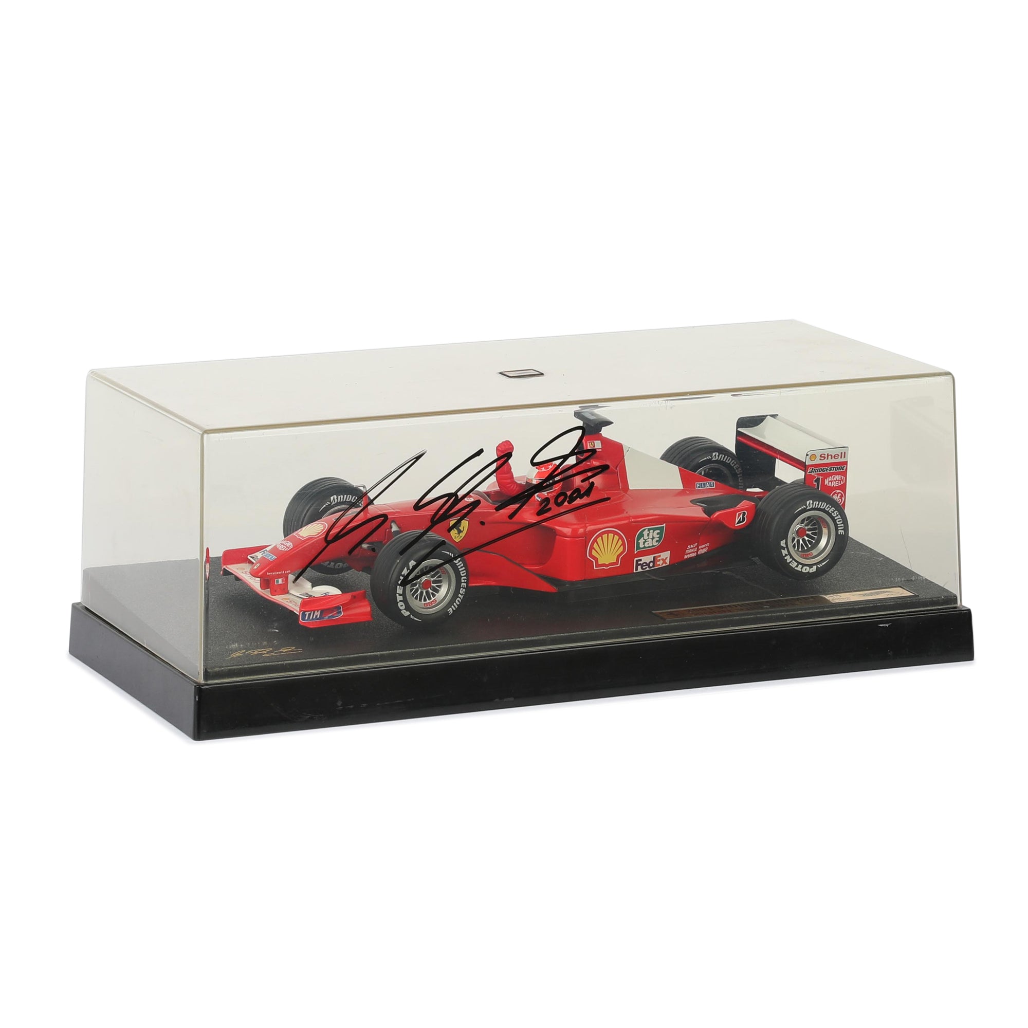 Michael Schumacher Hand-Signed 1:18 Diecast F1 Car