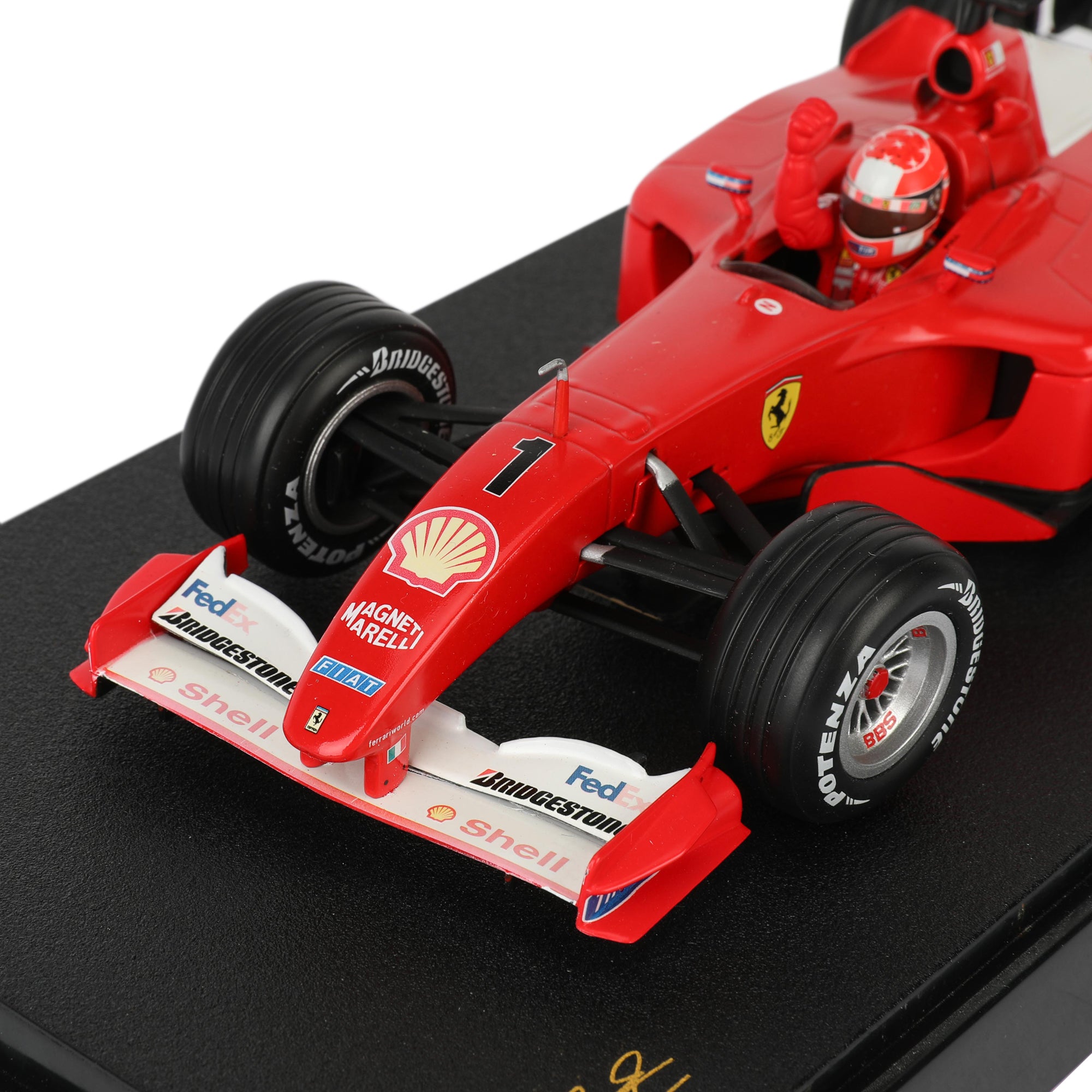 Michael Schumacher Hand-Signed 1:18 Diecast F1 Car