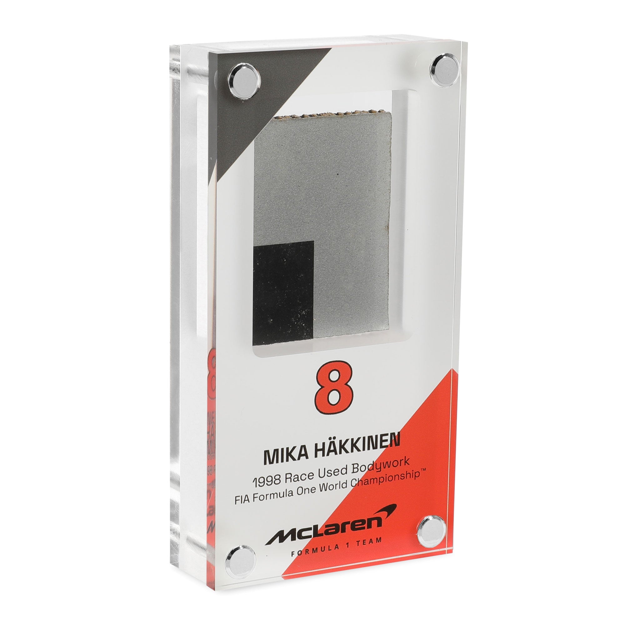 Mika Hakkinen 1998 McLaren F1 Team Bodywork in Acrylic