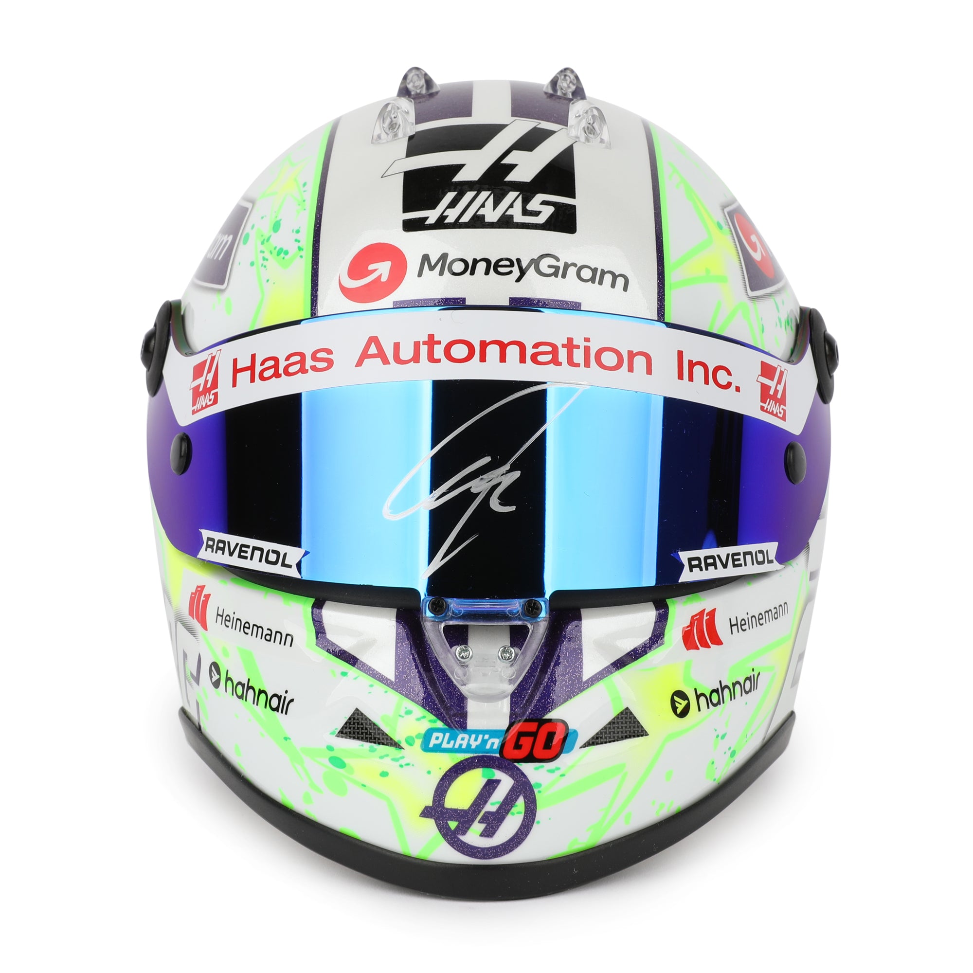 Nico Hulkenberg Haas 2024 Signed 1:2 Scale Helmet