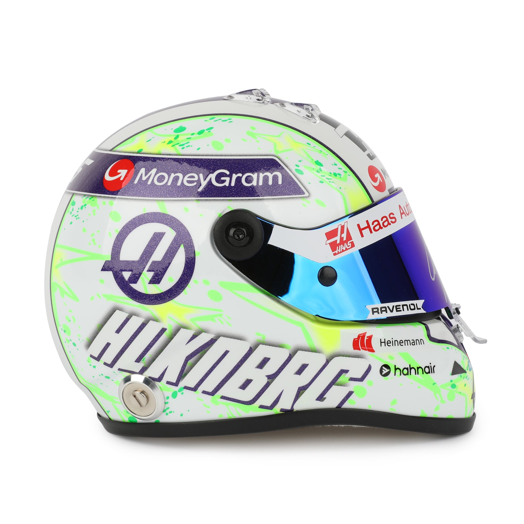 Nico Hulkenberg Haas 2024 Signed 1:2 Scale Helmet