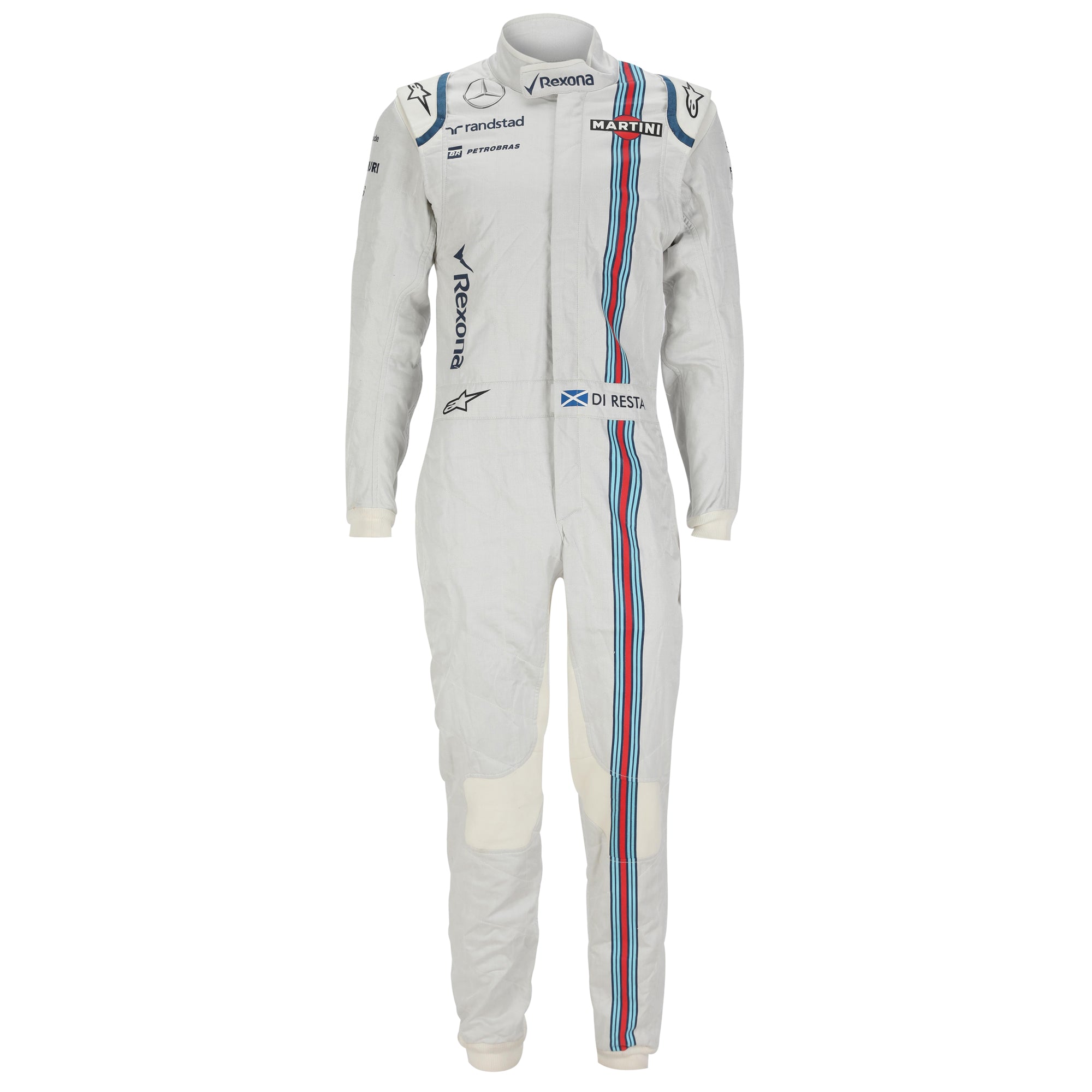 Paul Di Resta 2015 Williams Martini Racing Testing Used Suit
