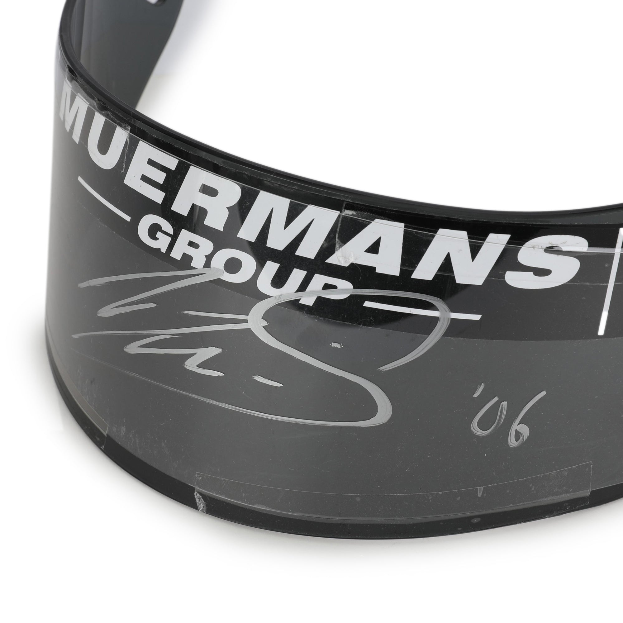 Robert Doornbos Signed 2006 Red Bull Racing Visor