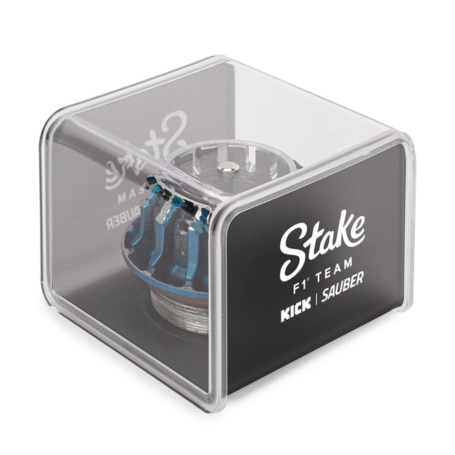 Stake Sauber F1 Team Wheel Nut in Display Case - Blue