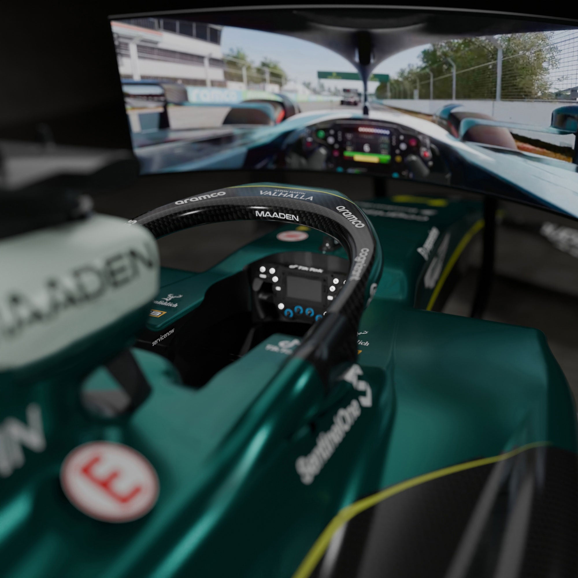 Aston Martin Aramco F1® Team 2025 AMR25 Motion Simulator