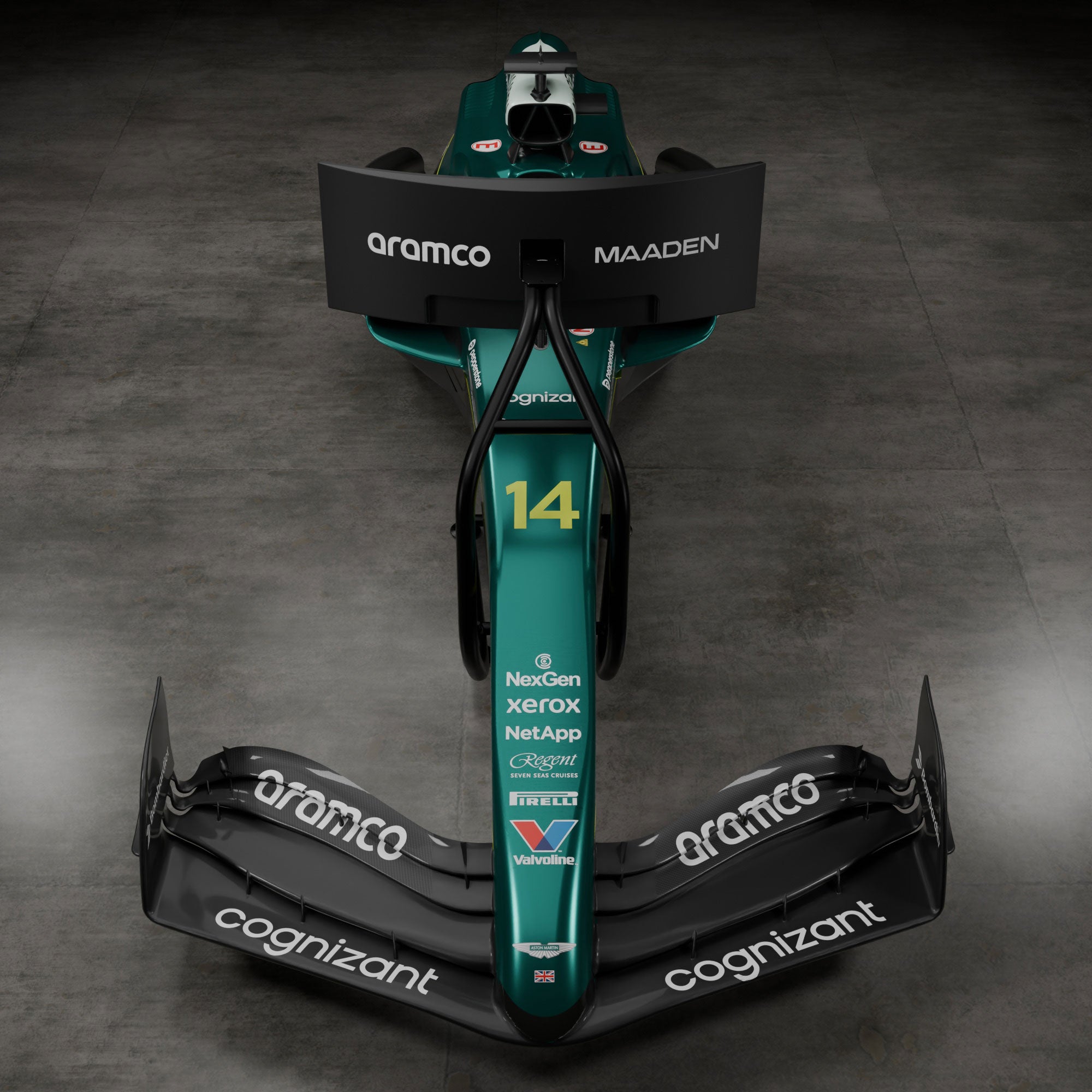 Aston Martin Aramco F1® Team 2025 AMR25 Motion Simulator
