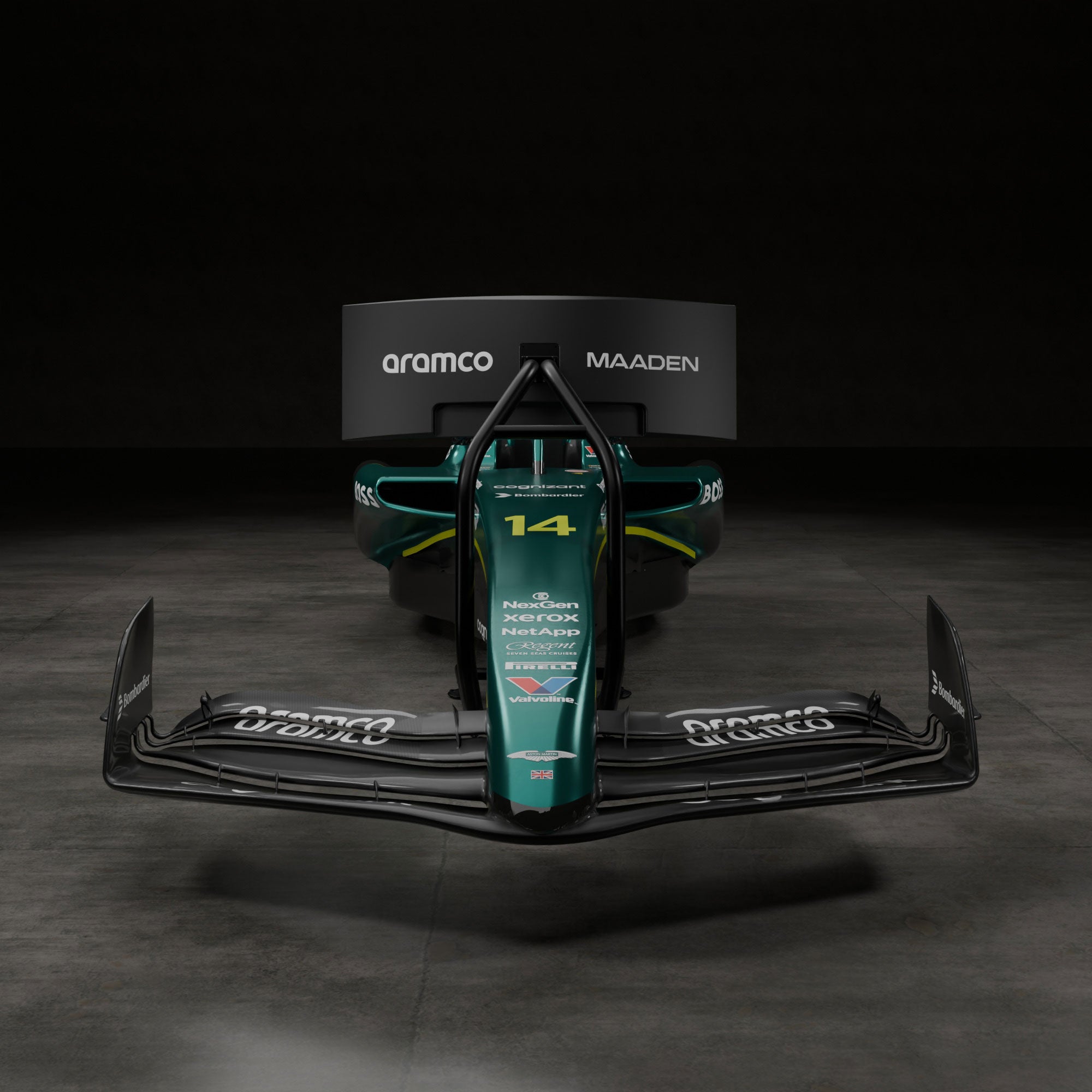 Aston Martin Aramco F1® Team 2025 AMR25 Motion Simulator