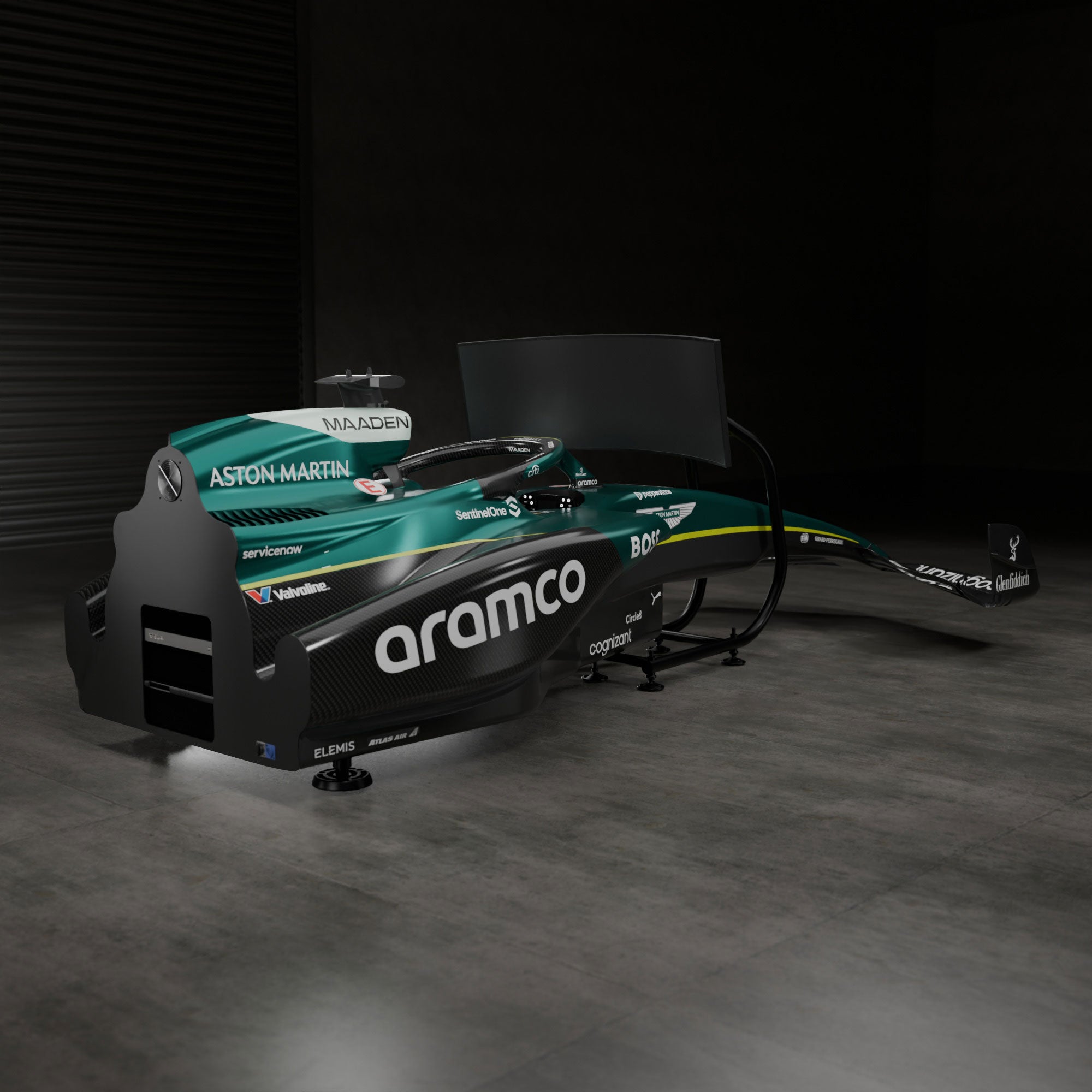 Aston Martin Aramco F1® Team 2025 AMR25 Motion Simulator