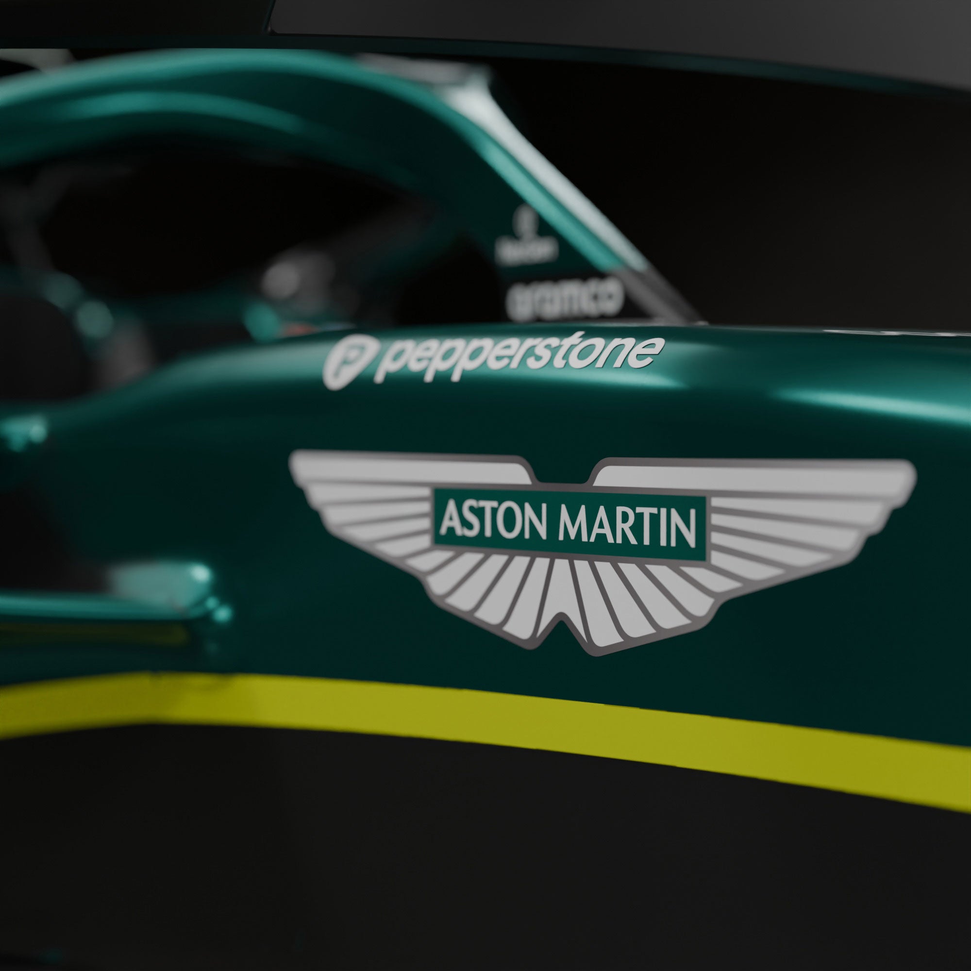 Aston Martin Aramco F1® Team 2025 AMR25 Motion Simulator