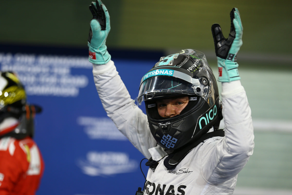 Nico Rosberg 2017 Mercedes Used Gloves 2014 Nico Rosberg Racing