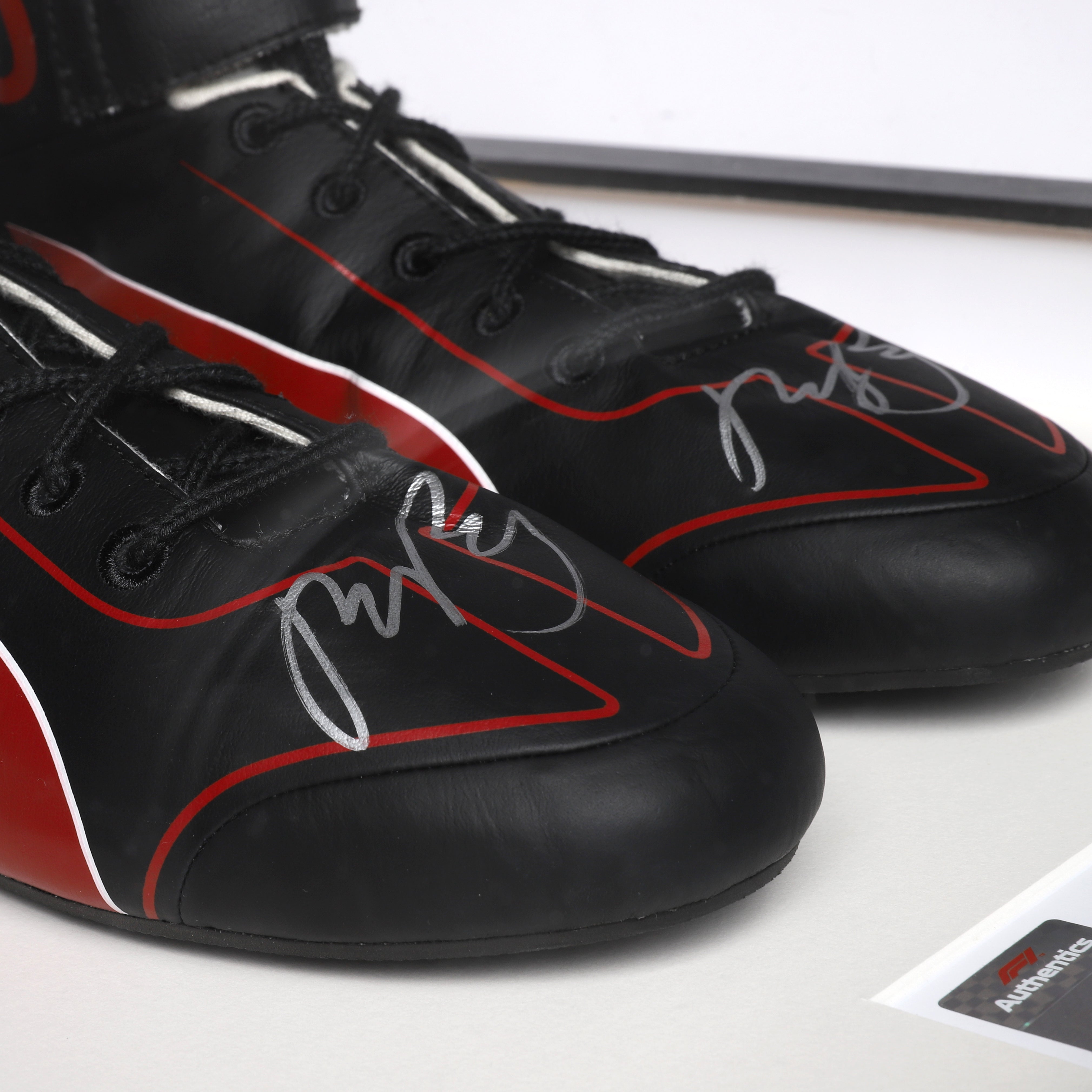 Zhou Guanyu 2023 Season Signed Alfa Romeo F1 Team Stake Boots