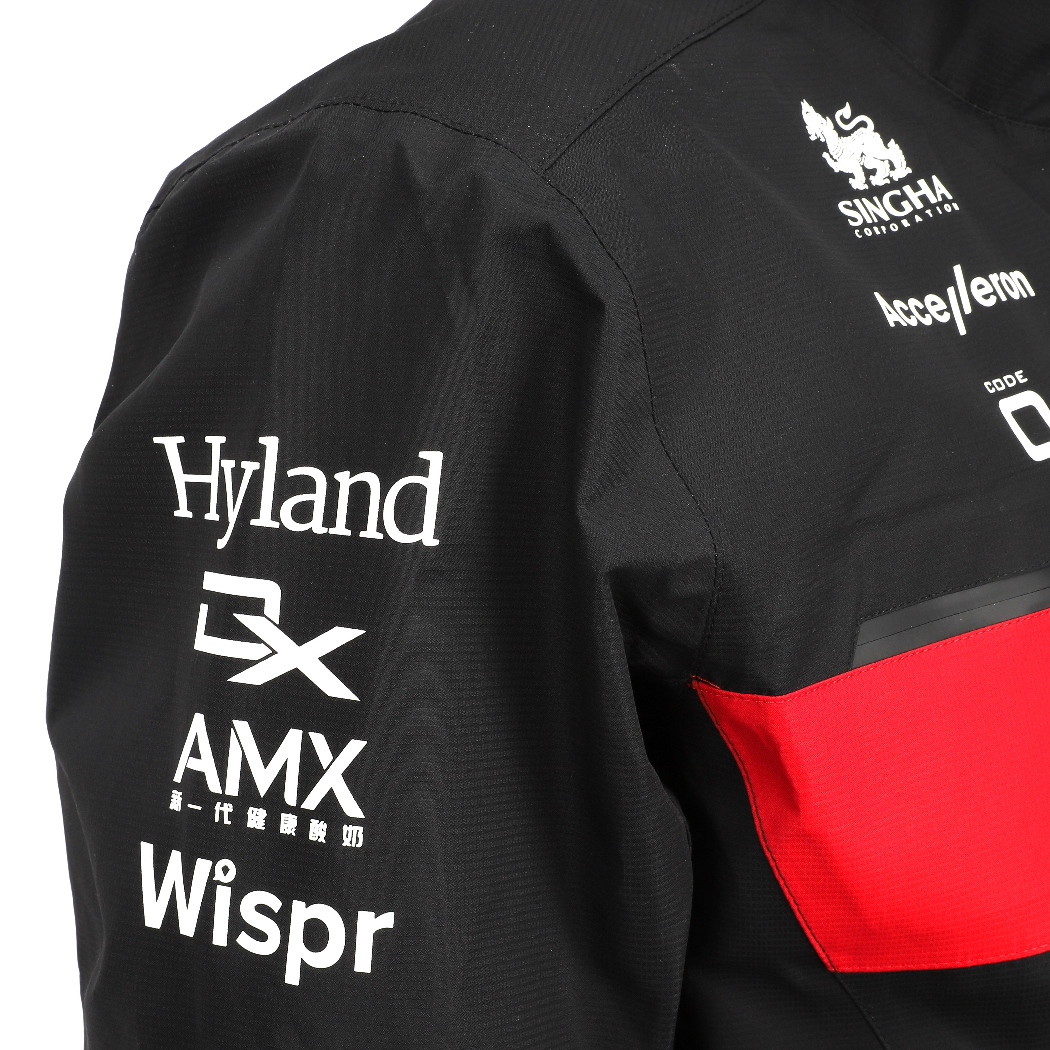 Zhou Guanyu 2023 Signed Alfa Romeo F1 Team Stake Shell Jacket