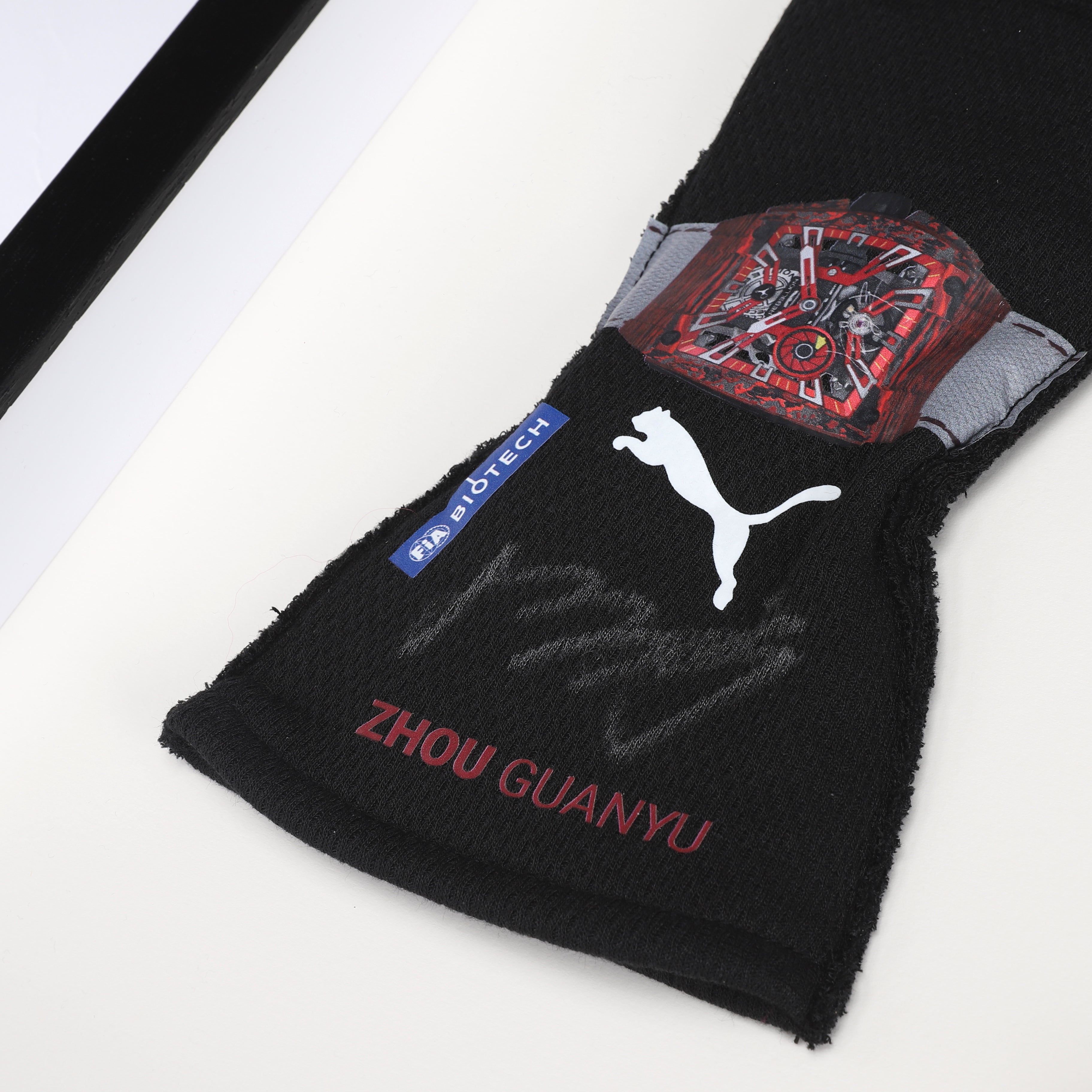 Officially Licensed 2023 Signed Alfa Romeo F1 Team Stake Gloves - Zhou Guanyu Edition