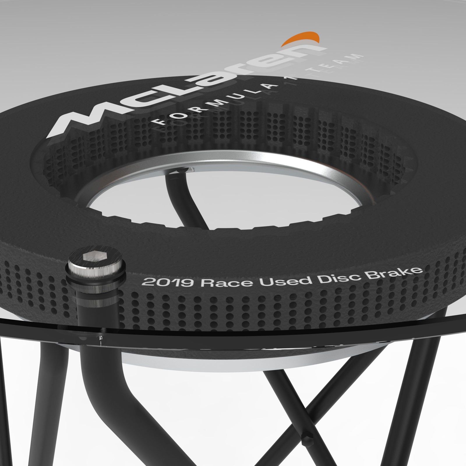 McLaren F1 Team 2019 Grand Prix Used Brake Disc Table