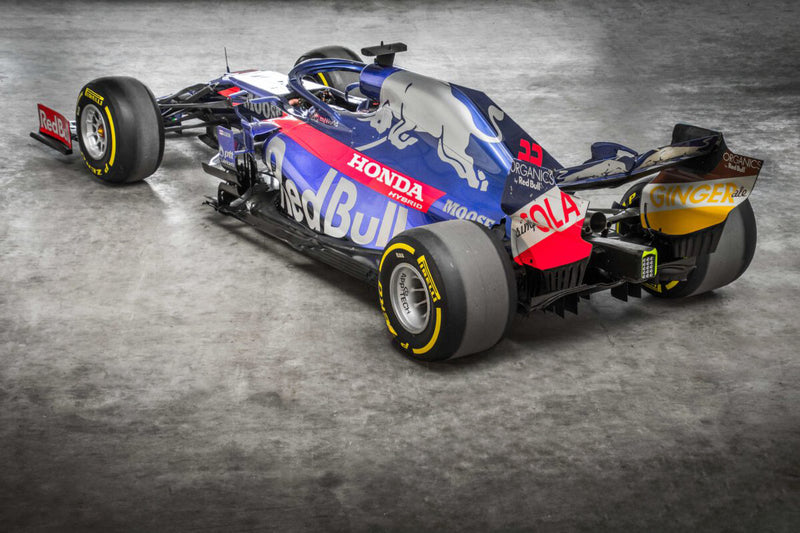 2019 Toro Rosso STR14-04 P2 Finishing Rolling Chassis