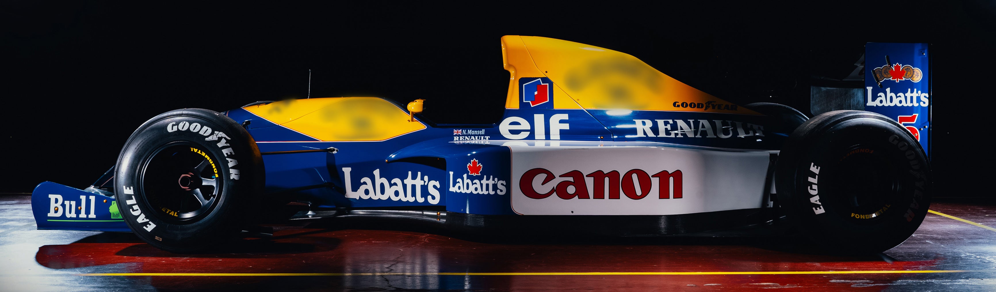 1992 Nigel Mansell Williams FW14 Official Show Car