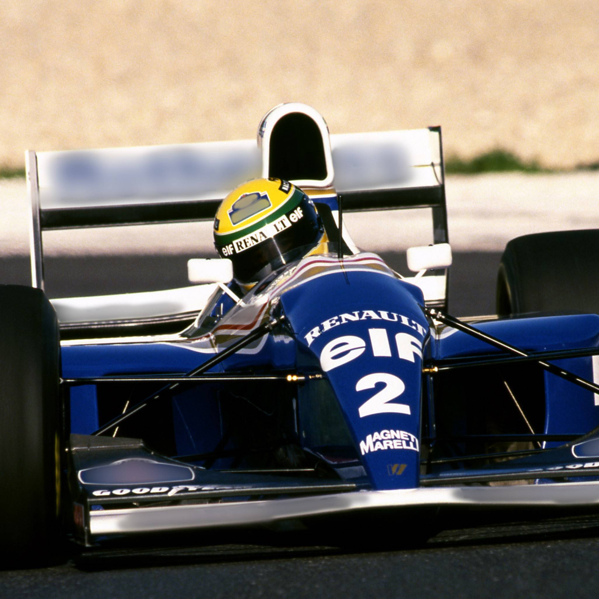 Ayrton Senna 1994 1:2 Scale Helmet