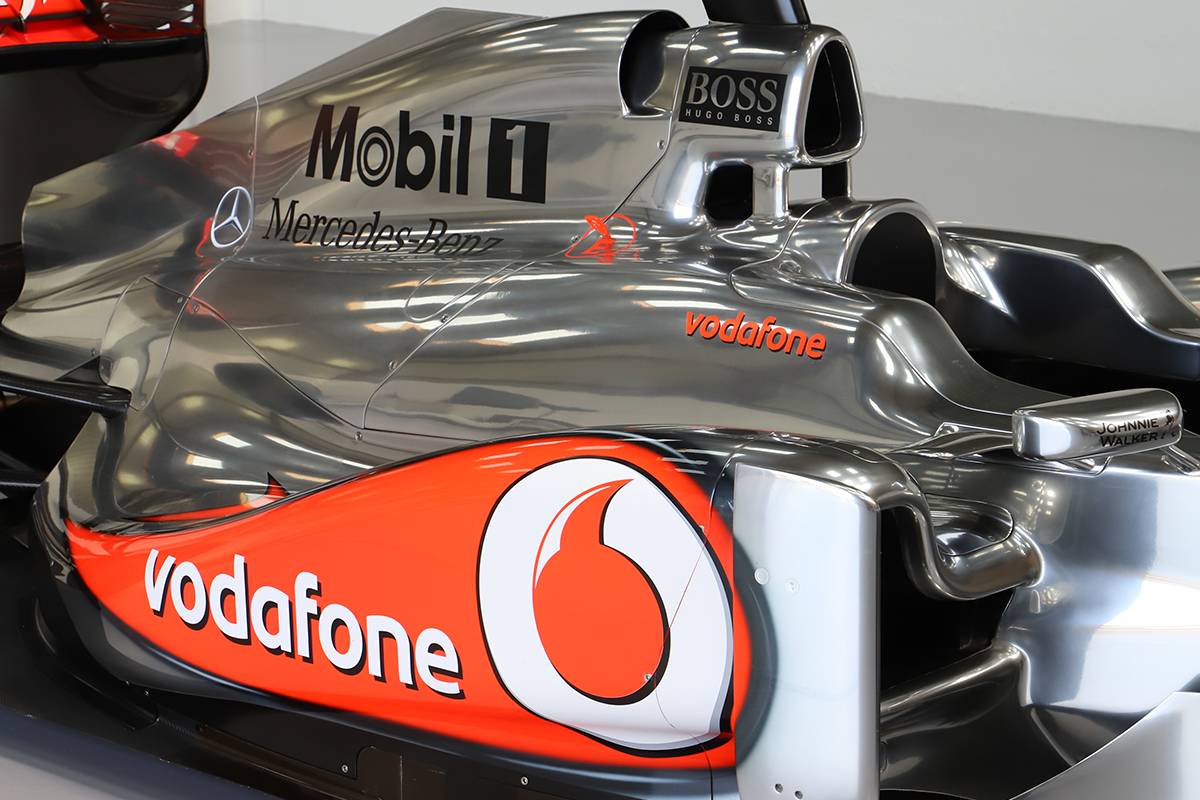 2011 McLaren MP4-26 Official Show Car – F1 Authentics