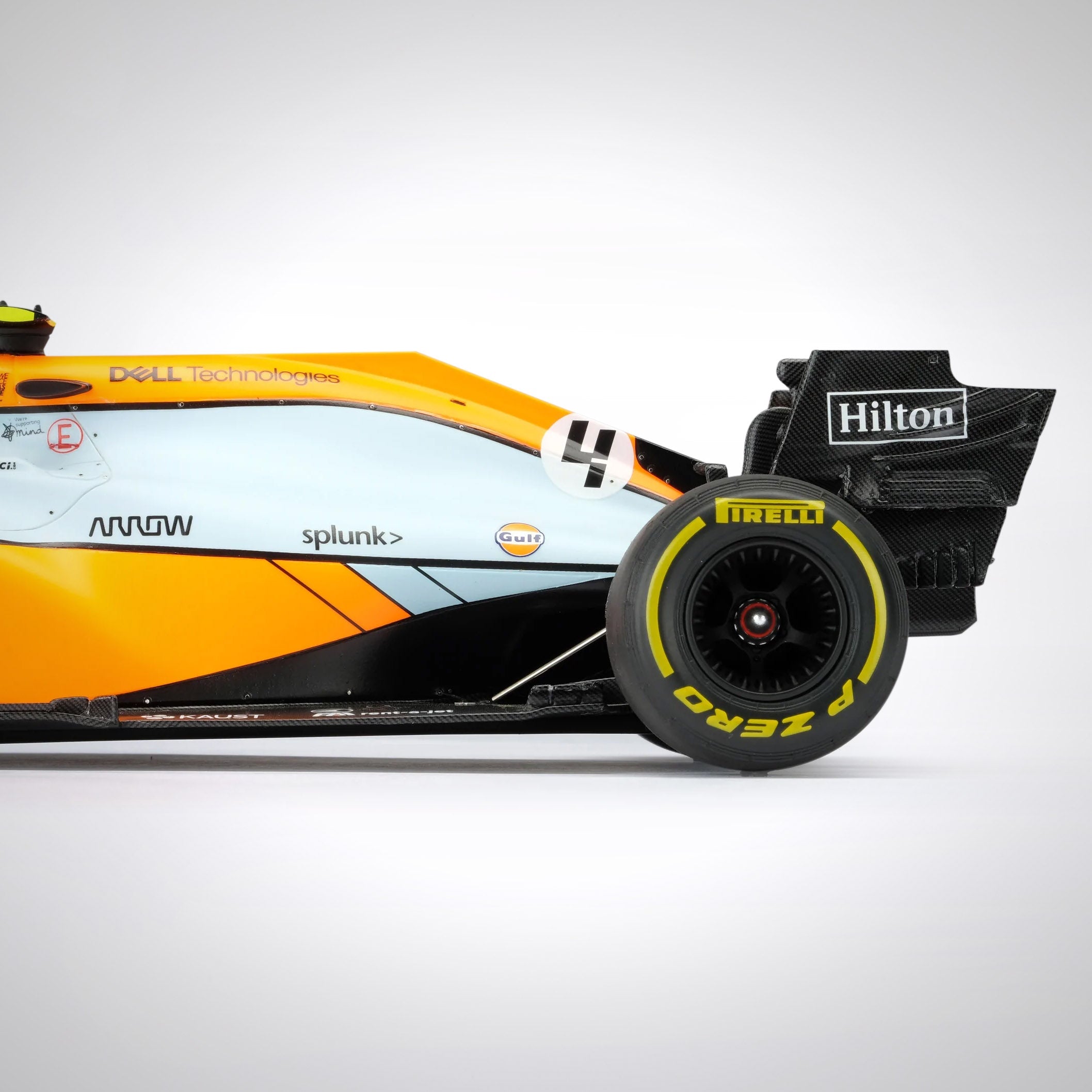 Lando Norris 2021 McLaren F1 Team MCL35M 1:18 Scale Model – Monte Carlo