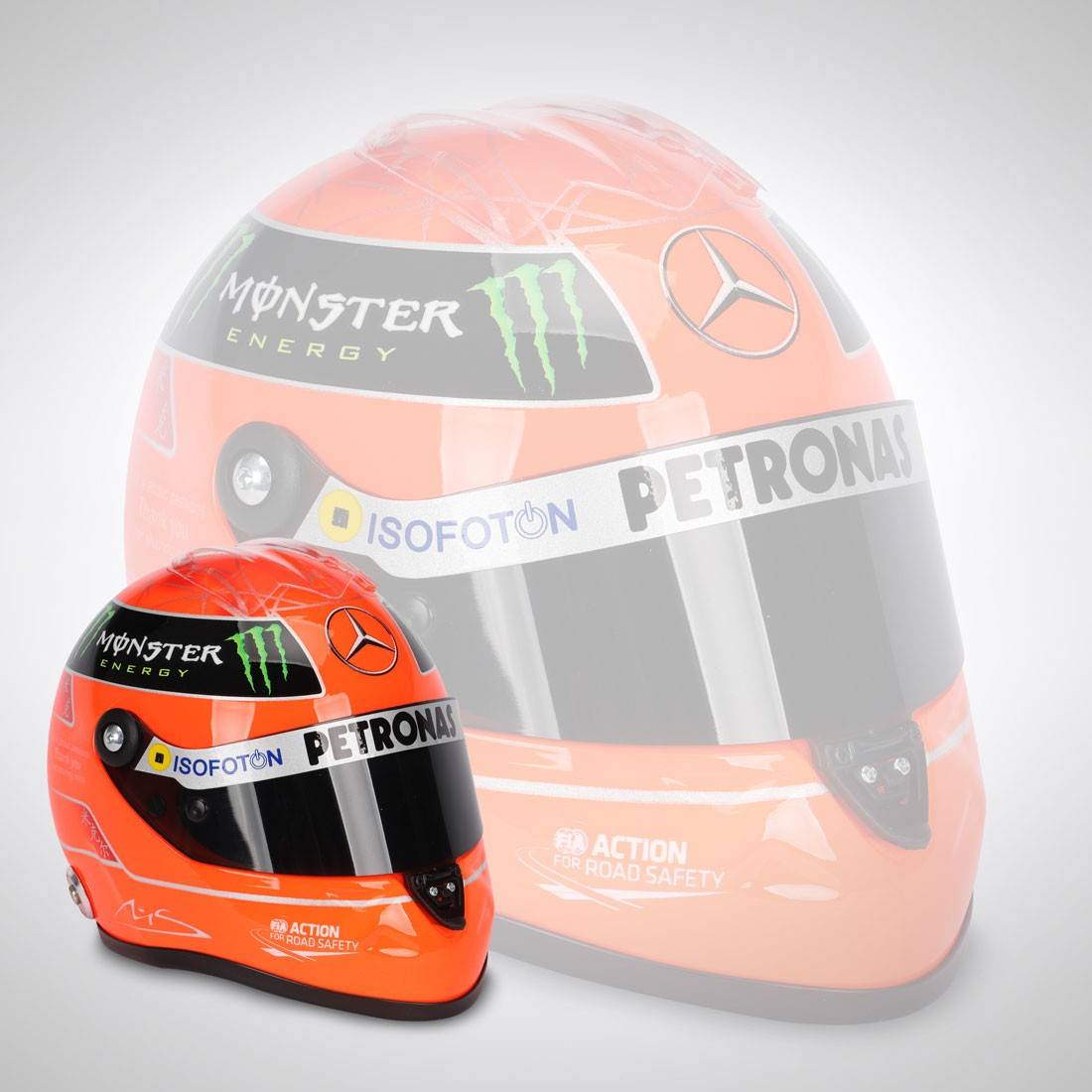 Michael Schumacher 2012 'Final Season' 1:2 Scale Helmet