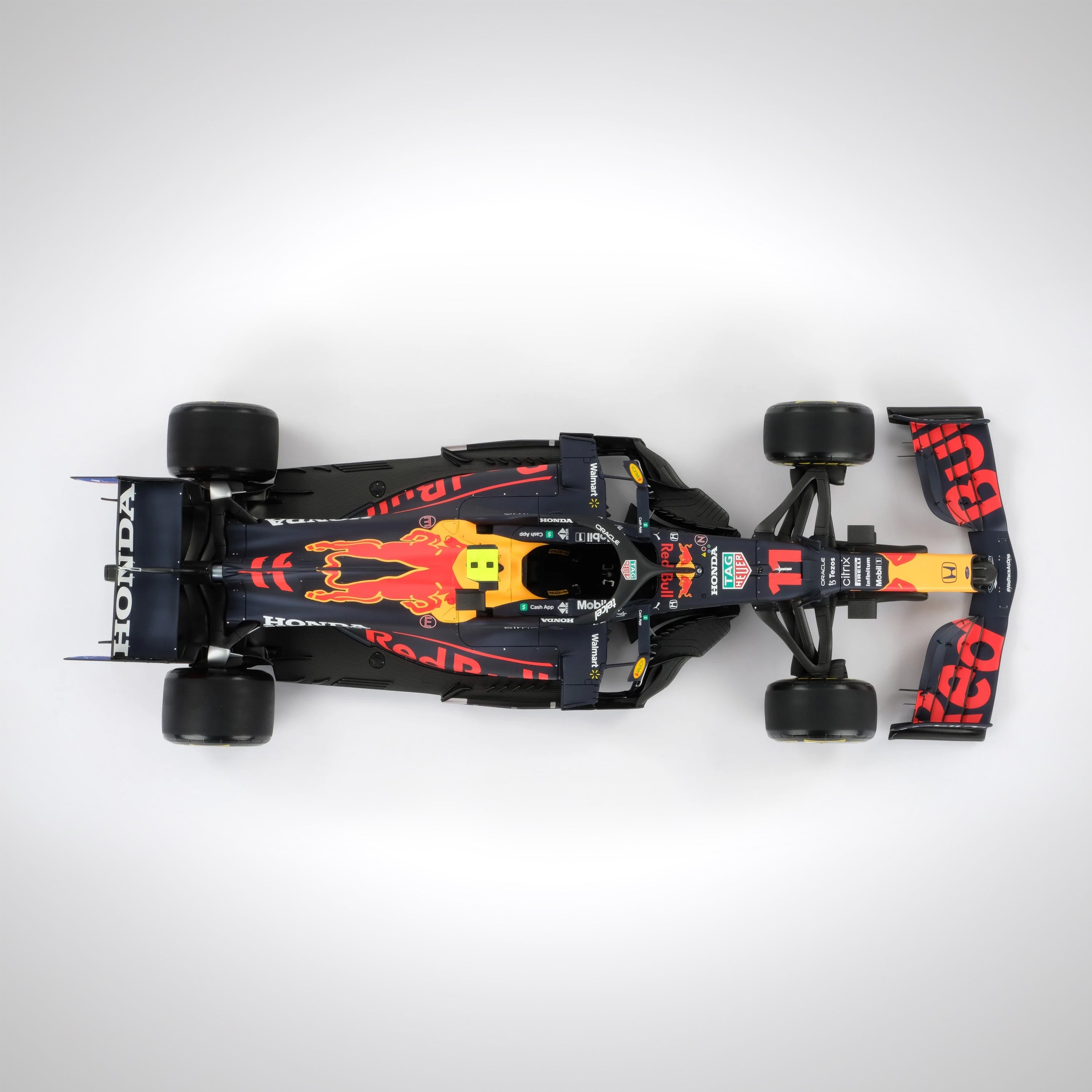 Sergio Perez 2021 Oracle Red Bull Racing F1 Team RB16B 1:8 Scale Model – Abu Dhabi GP